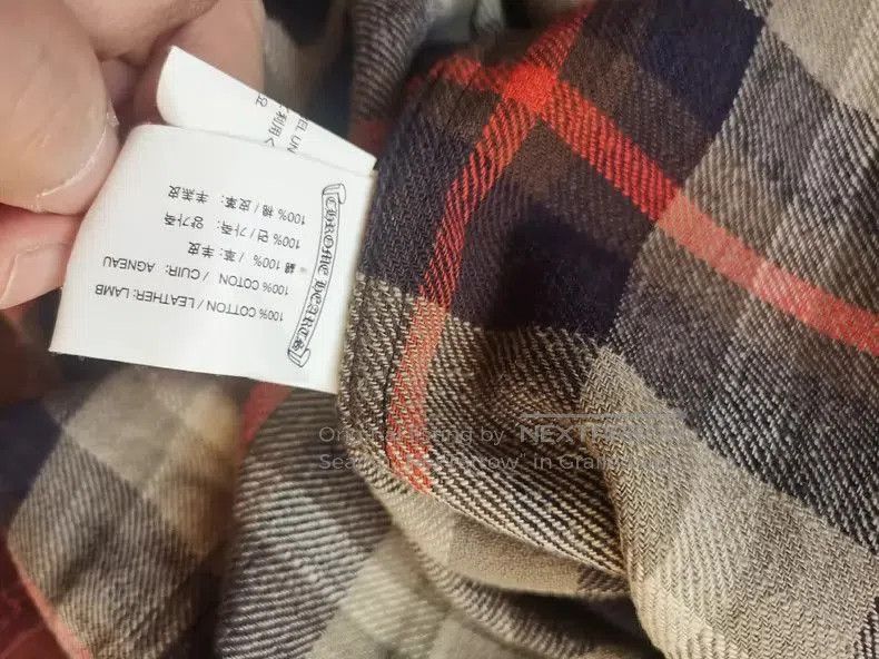 Chrome Hearts Cropped Checkered Flannel Shirt in Size M- Size US M / EU 48-50 / 2 - 4 Thumbnail