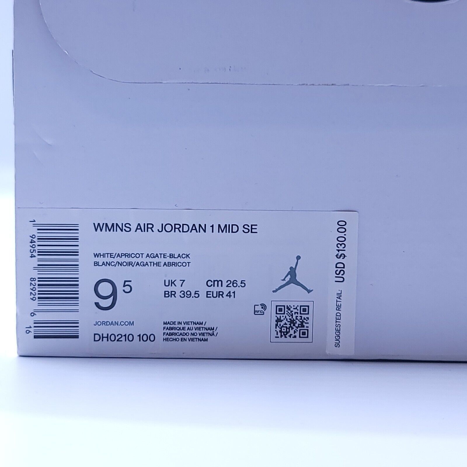 Nike Nike Air Jordan 1 Mid SE Shoe Womens Size 9.5 DH0210-100 Size US 9.5 / IT 39.5 - 10 Thumbnail