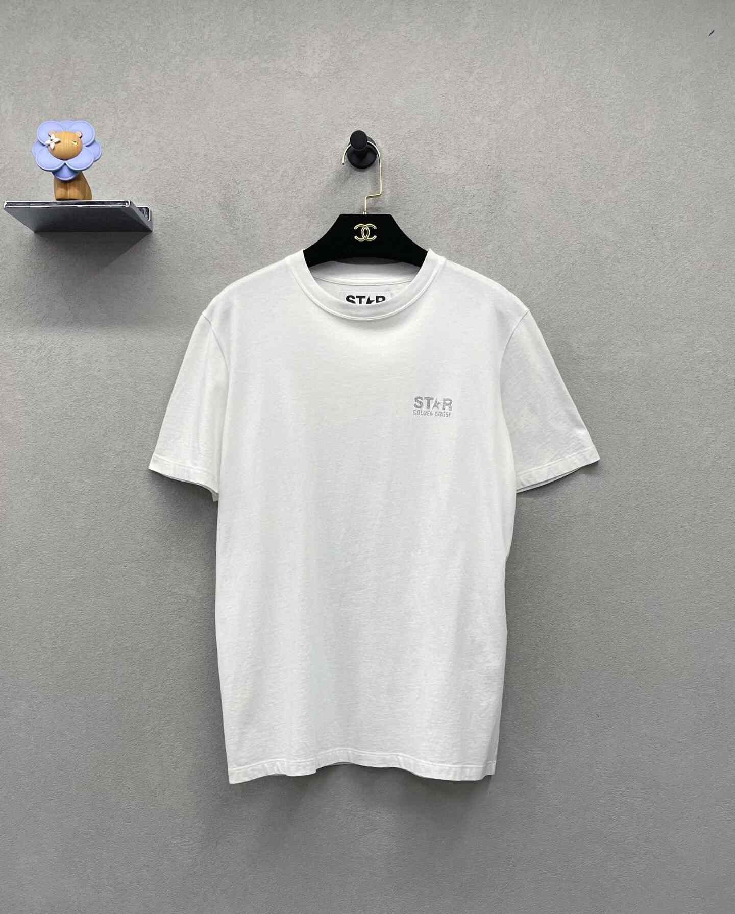 Golden Goose Golden Goose White Short-Sleeve T-Shirt Size US S / EU 44-46 / 1 - 1 Thumbnail