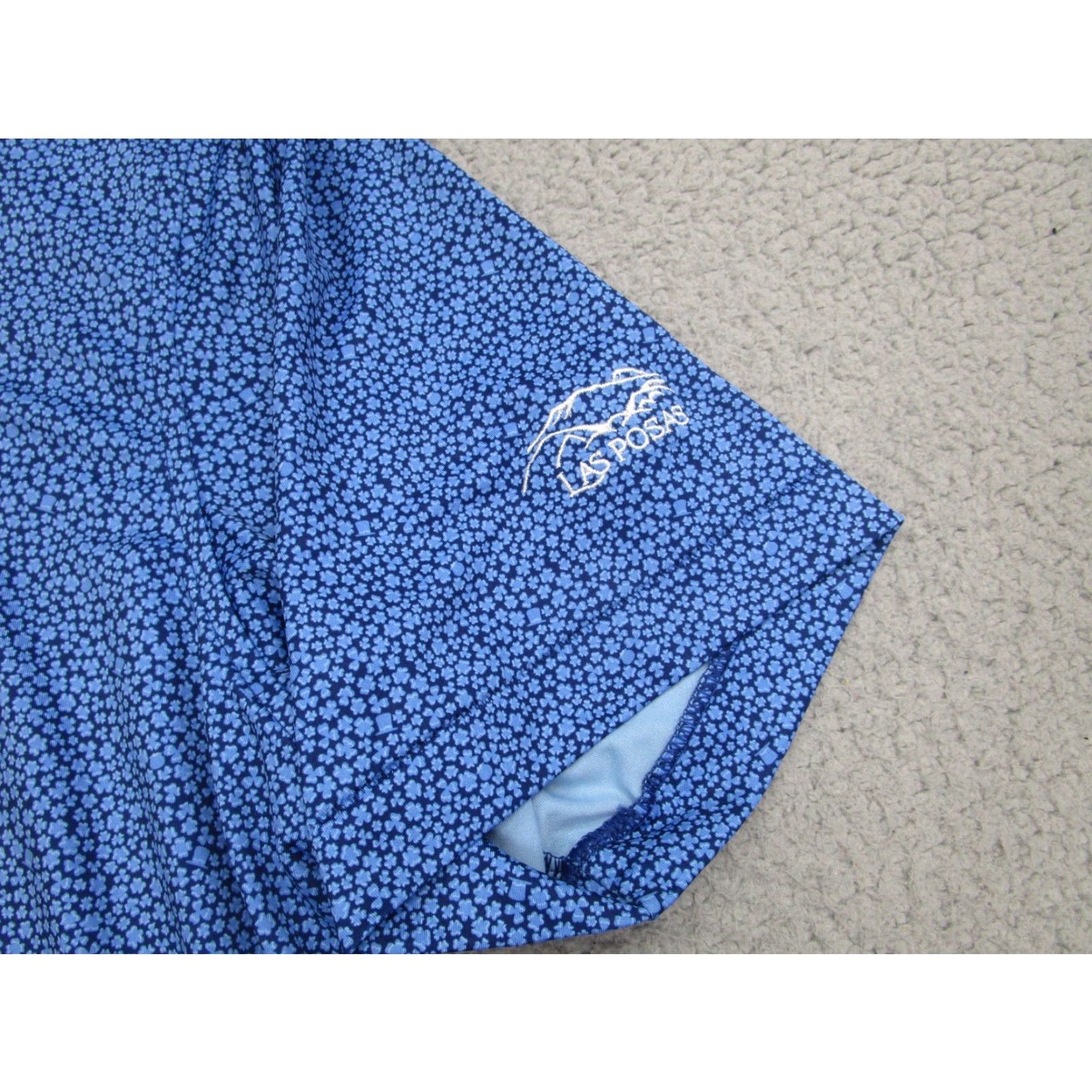 Peter Millar Peter Millar Polo Shirt Mens L Golf Casual Short Sleeve Blue Floral Performance Stretch Lightweight Breathable Logo Size US L / EU 52-54 / 3 - 5 Thumbnail