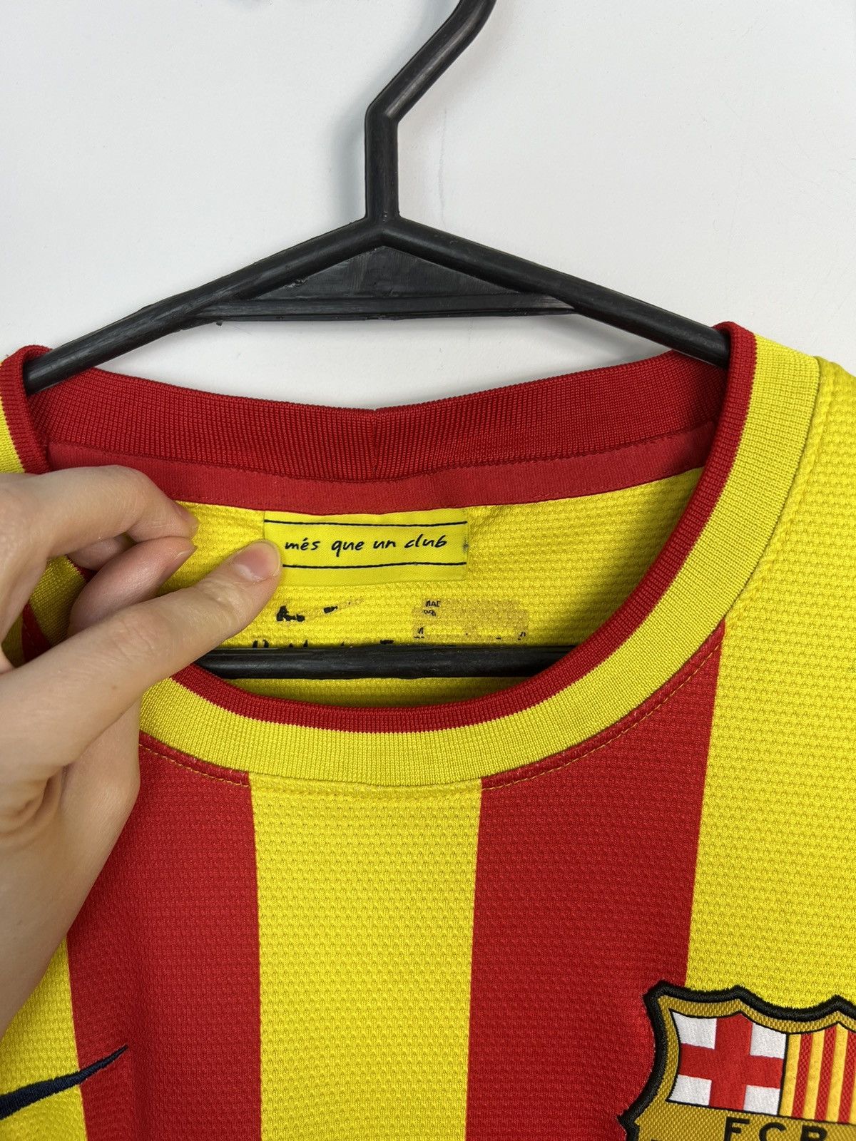 Nike Nike Barcelona 2013/2014 Soccer Jersey Size US M / EU 48-50 / 2 - 3 Thumbnail