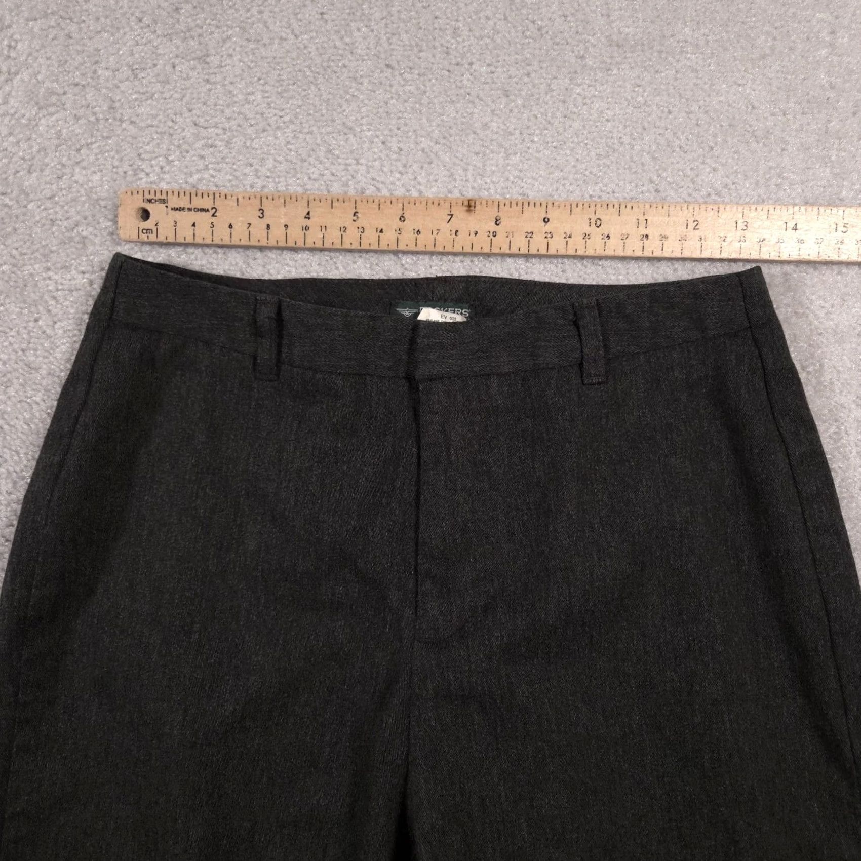 Dockers Dockers Pants Womens 6 Medium Gray Stretch Straight Dress Pants Career Recoded Cotton Blend Size 28" / US 6 / IT 42 - 7 Thumbnail