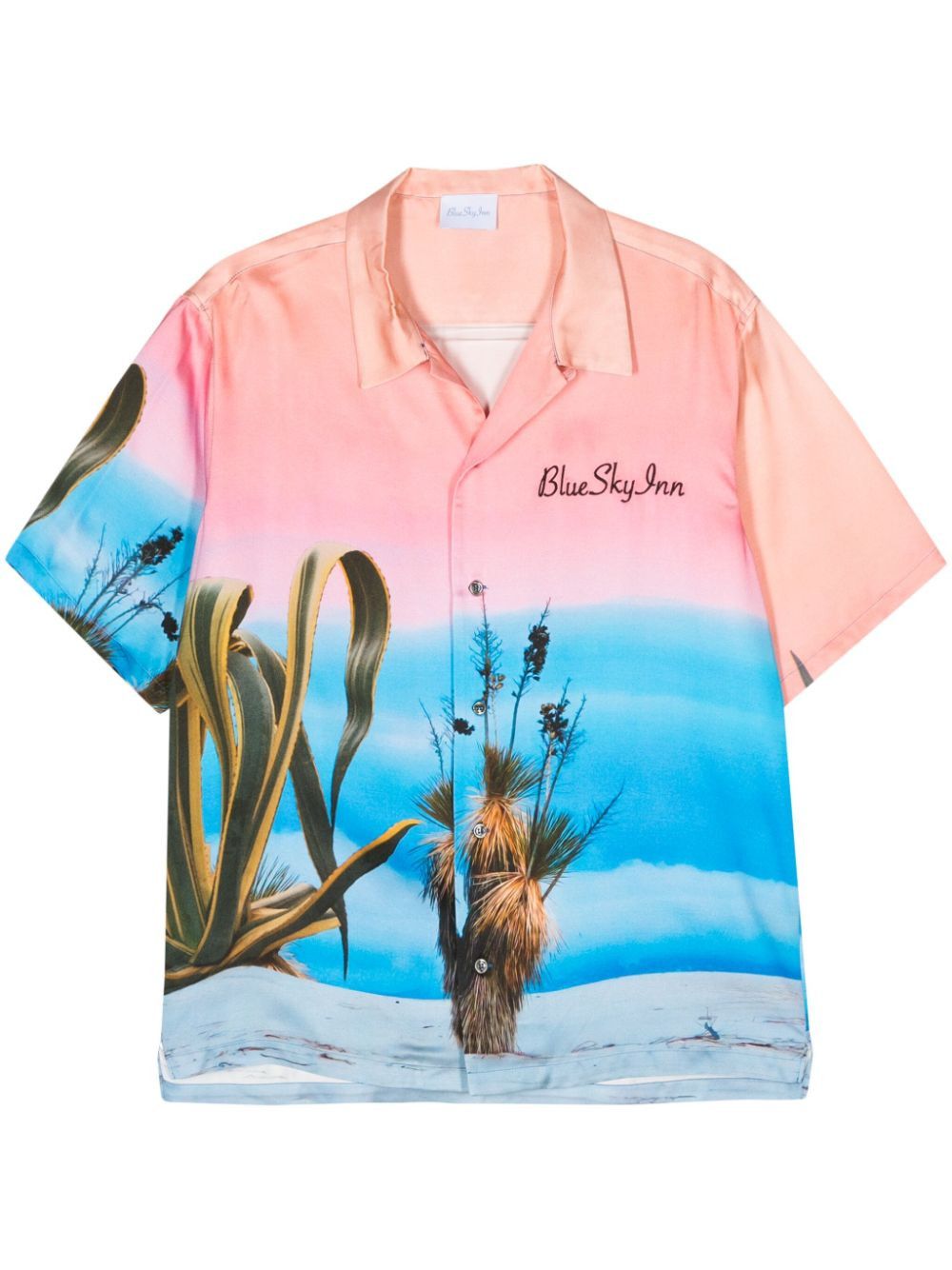 Blue Sky Inn BS2203LS007WHITE 関税送料込 Blue Sky Inn BLUE SKY INN Men T-Shirts BS2203LS007 WHITE