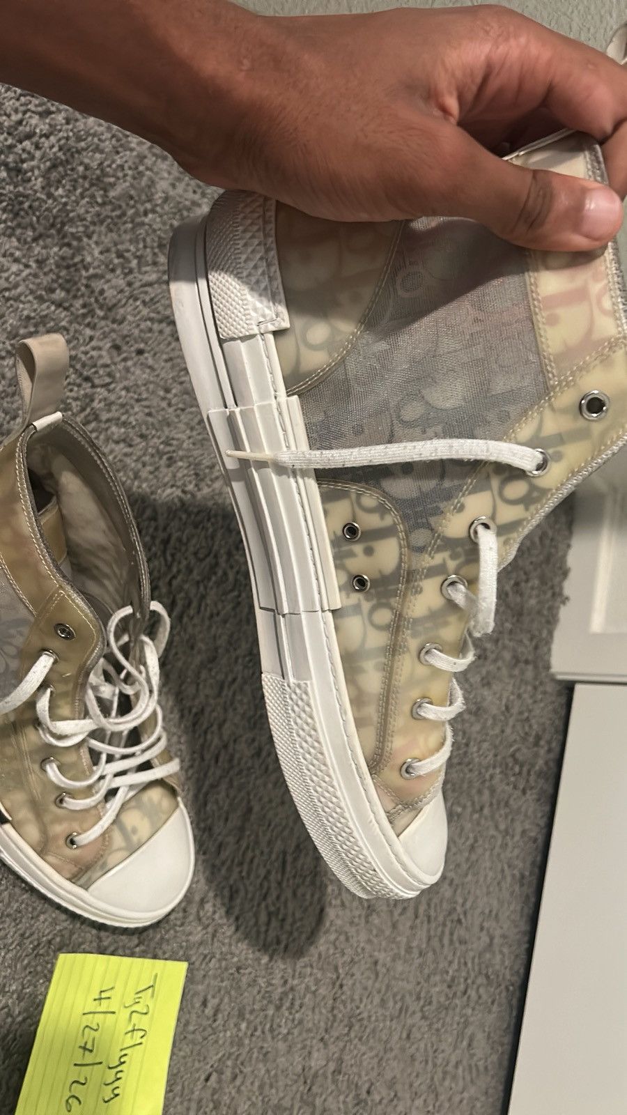 Dior Dior B23 High ‘Dior Oblique - Multi’ Size US 10.5 / EU 43-44 - 2 Thumbnail