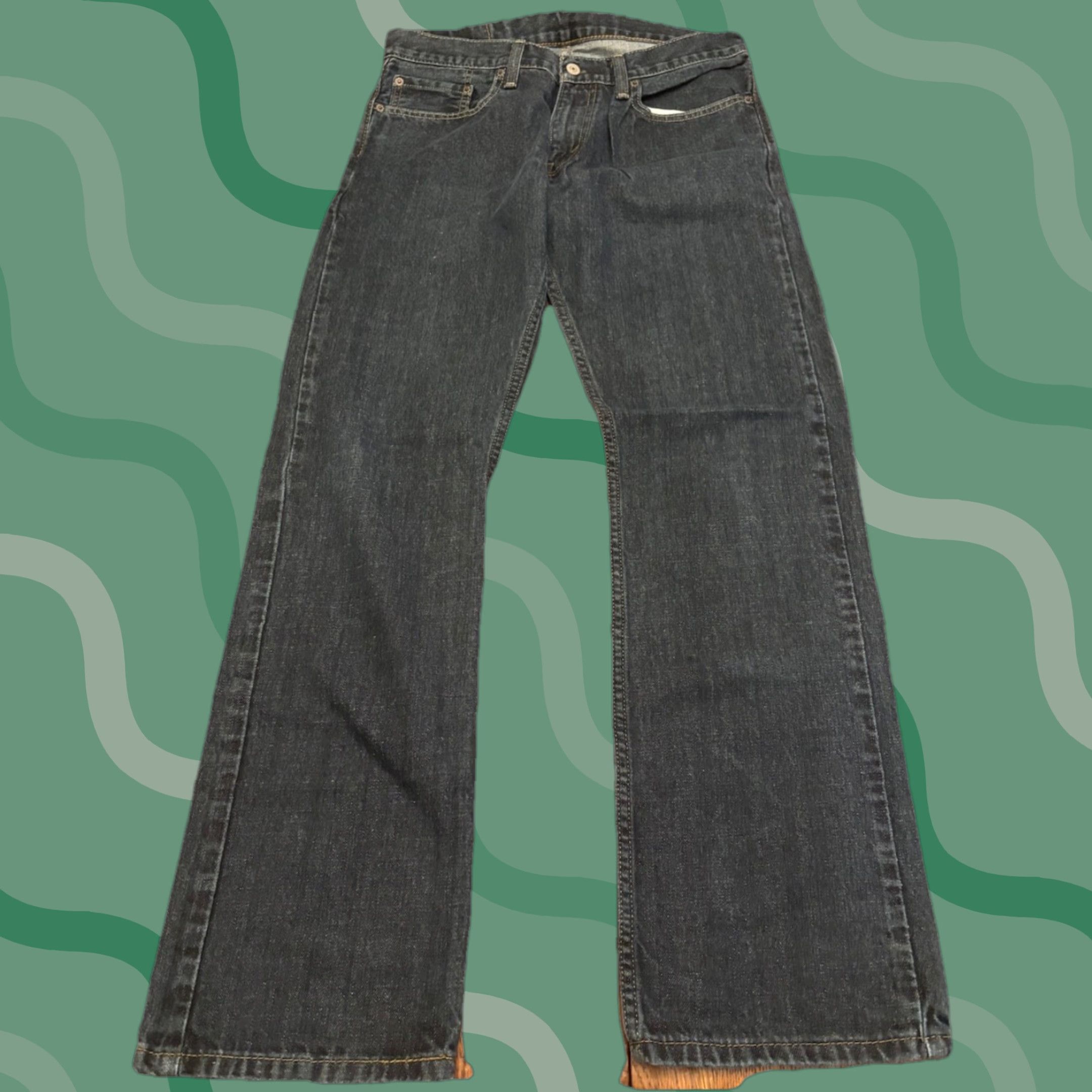Levi's Levi's 514 Jeans Straight Leg Dark Wash Denim Pants Size 32x32 Mens Regular 5-Pocket Blue Cotton Polyester Size US 32 / EU 48 - 1 Thumbnail