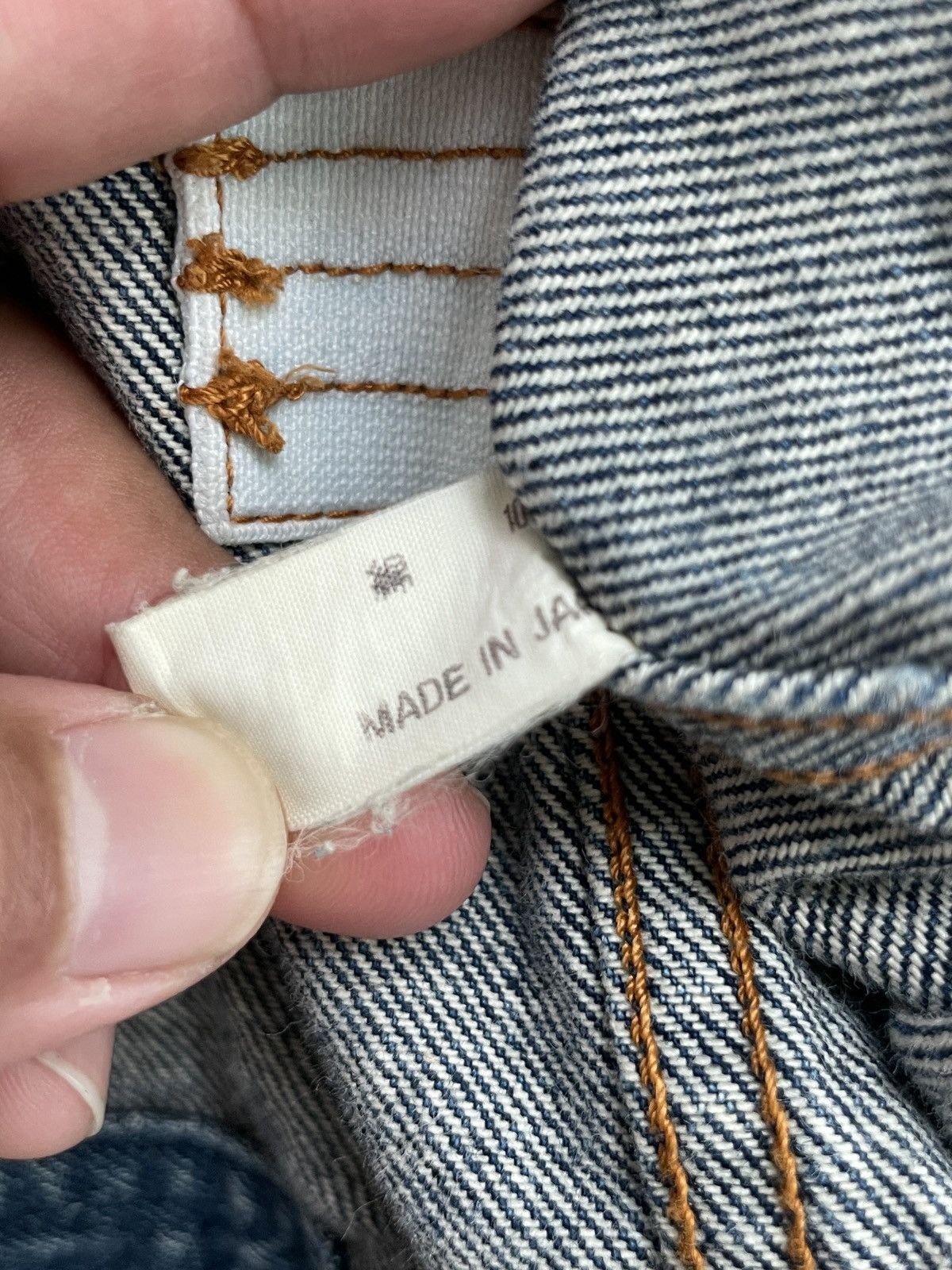 45rpm × Japanese Brand Vintage 45RPM Denim Jacket Size XS / US 0-2 / IT 36-38 - 10 Thumbnail