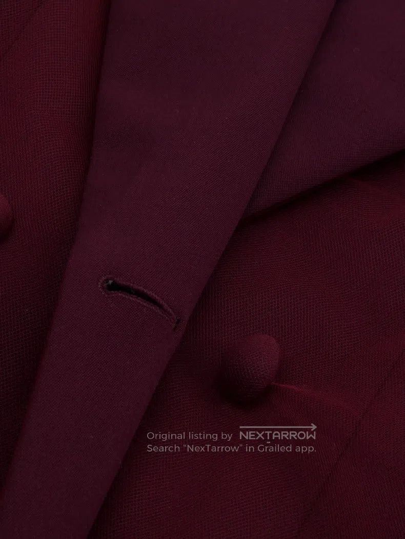 Y/Project Y/Project Size S Red gauze stitching suit jacket Size S / US 4 / IT 40 - 4 Thumbnail