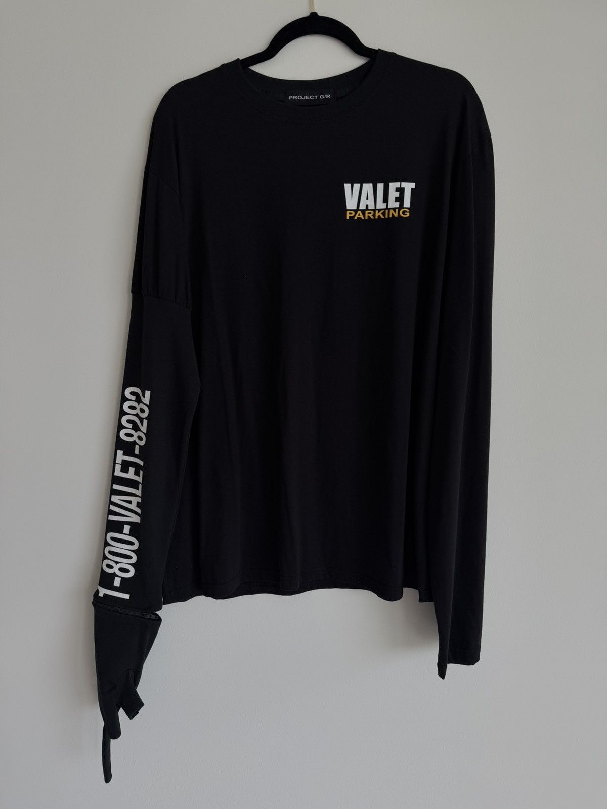 PROJECT G/R Project G/R Valet Parking Long Sleeve Tee Black Size US XL / EU 56 / 4 - 1 Thumbnail