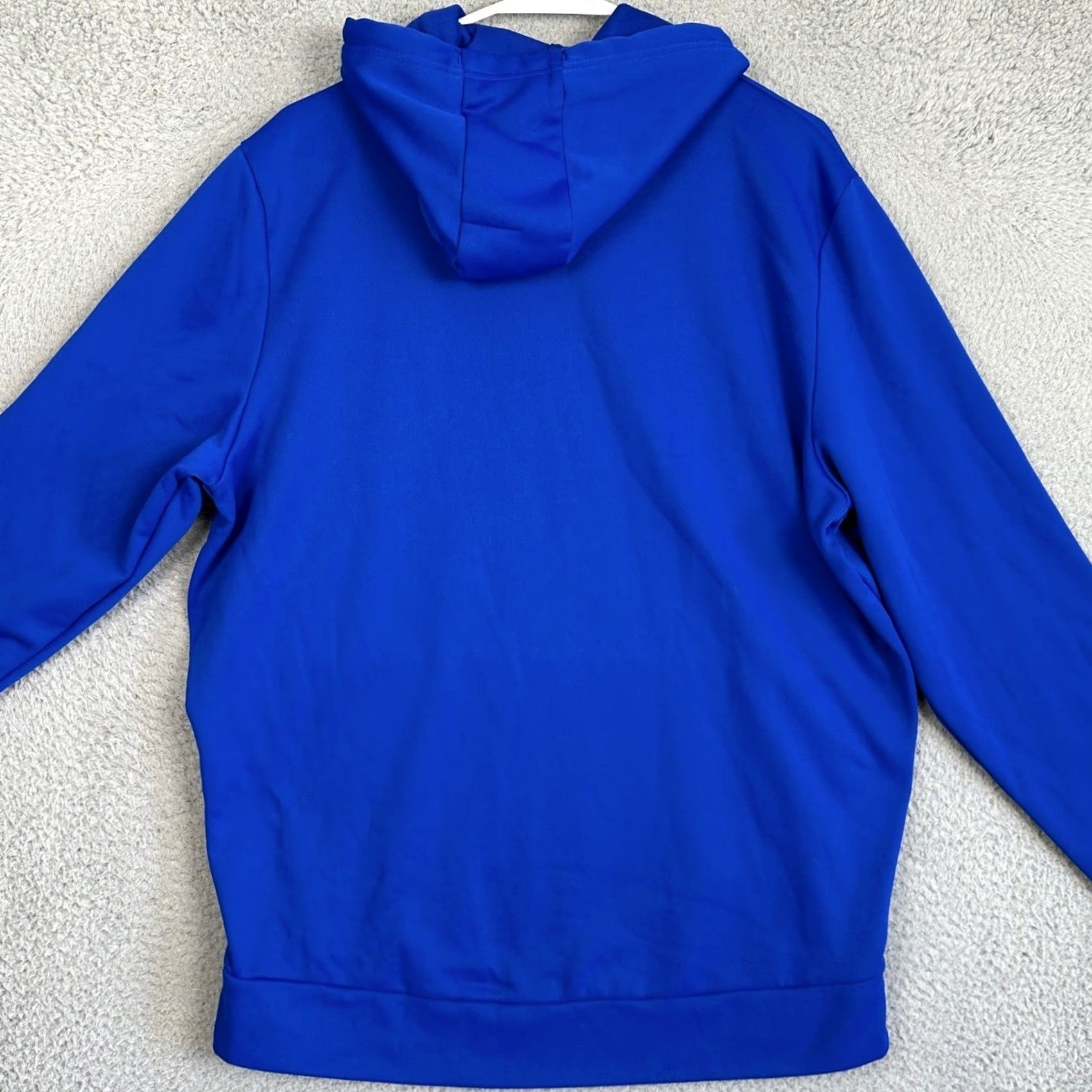 Under Armour Under Armour Hoodie Mens Large Blue Pullover Drawstring Logo Pocket Athletic Sweatshirt Size US L / EU 52-54 / 3 - 3 Thumbnail