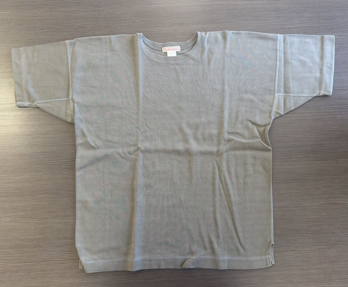 Olde Homesteader Heavy Weight Rib - Crew Neck Short Sleeve - Olive Size US L / EU 52-54 / 3 - 3 Thumbnail