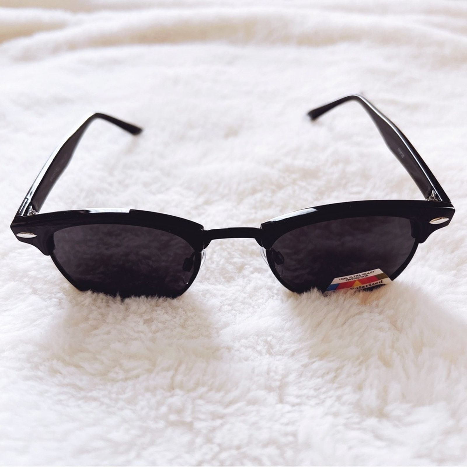 Other Theo Black Sleek Modern Sunglasses Size ONE SIZE - 5 Thumbnail
