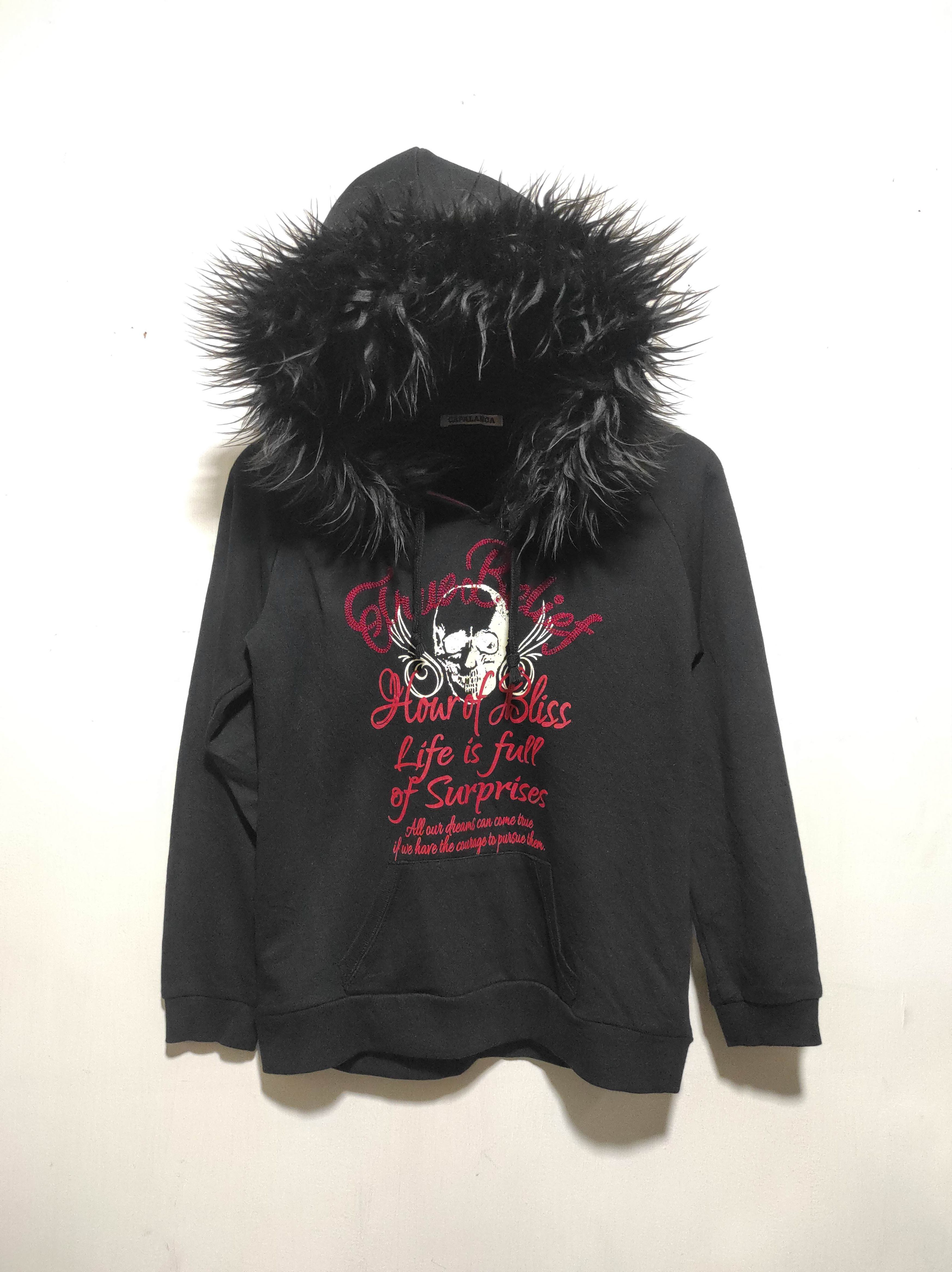 Hysteric Glamour Capalanca Skull Fur Hoodie i6w9 LBG style Size US XS / EU 42 / 0 - 3 Thumbnail