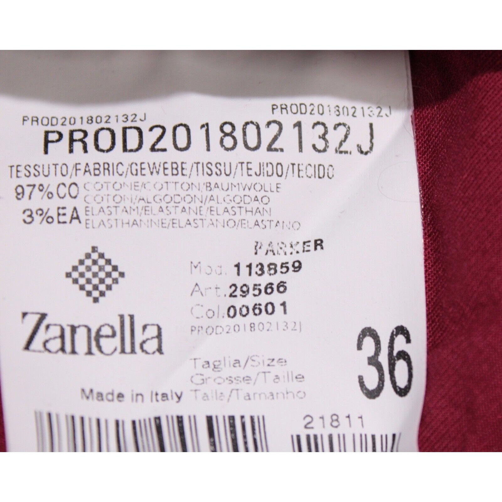 Zanella Zanella New with tags Chino Size 36 US In Red Size US 36 / EU 52 - 5 Thumbnail