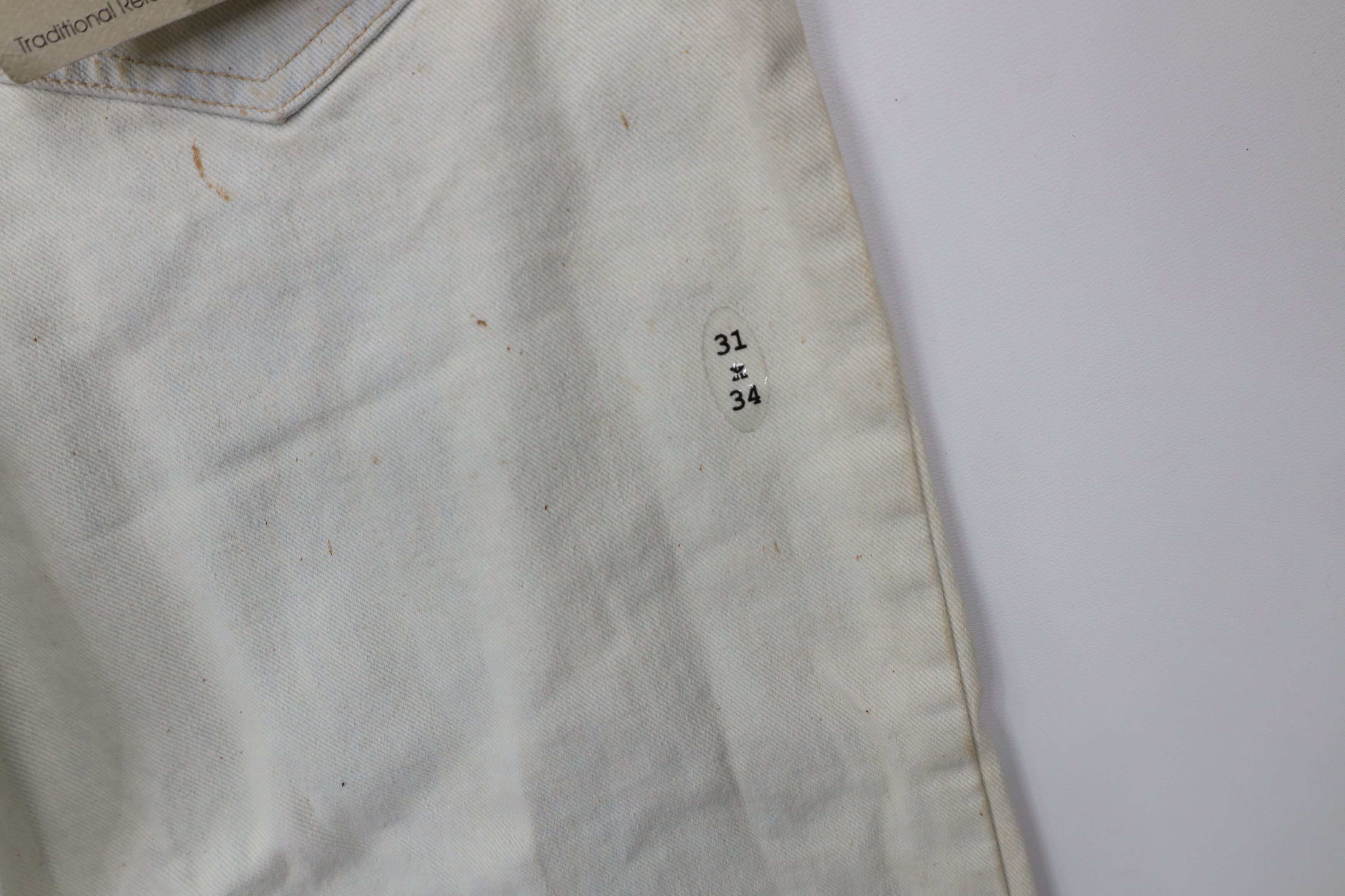 Calvin Klein × Vintage Deadstock Vintage 90s Calvin Klein Relaxed Fit Jeans USA Size US 30 / EU 46 - 13 Thumbnail