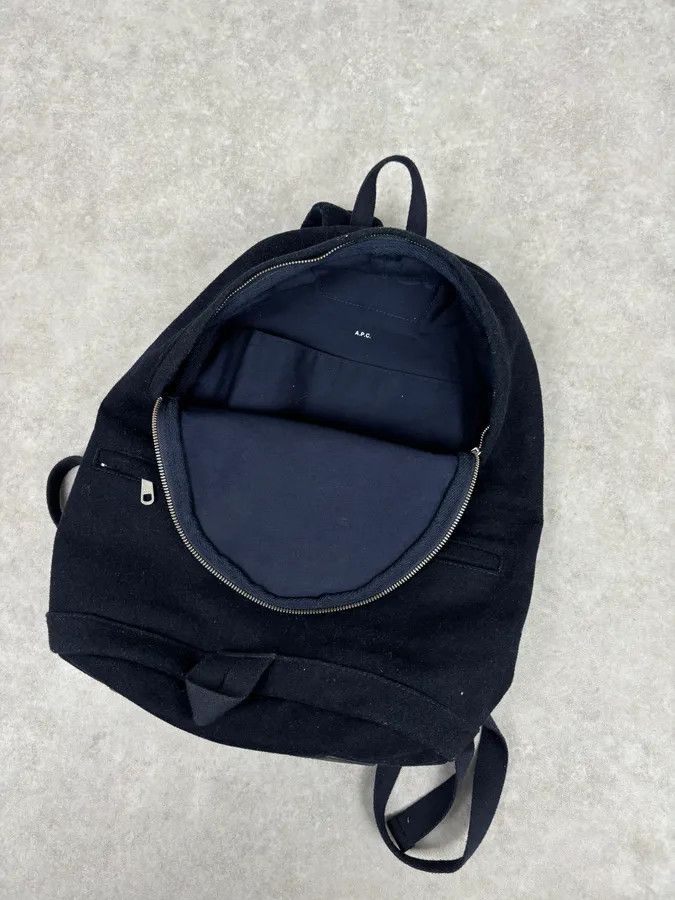 A.P.C. A.P.C. Navy Wool Classy Backpack Size ONE SIZE - 8 Thumbnail