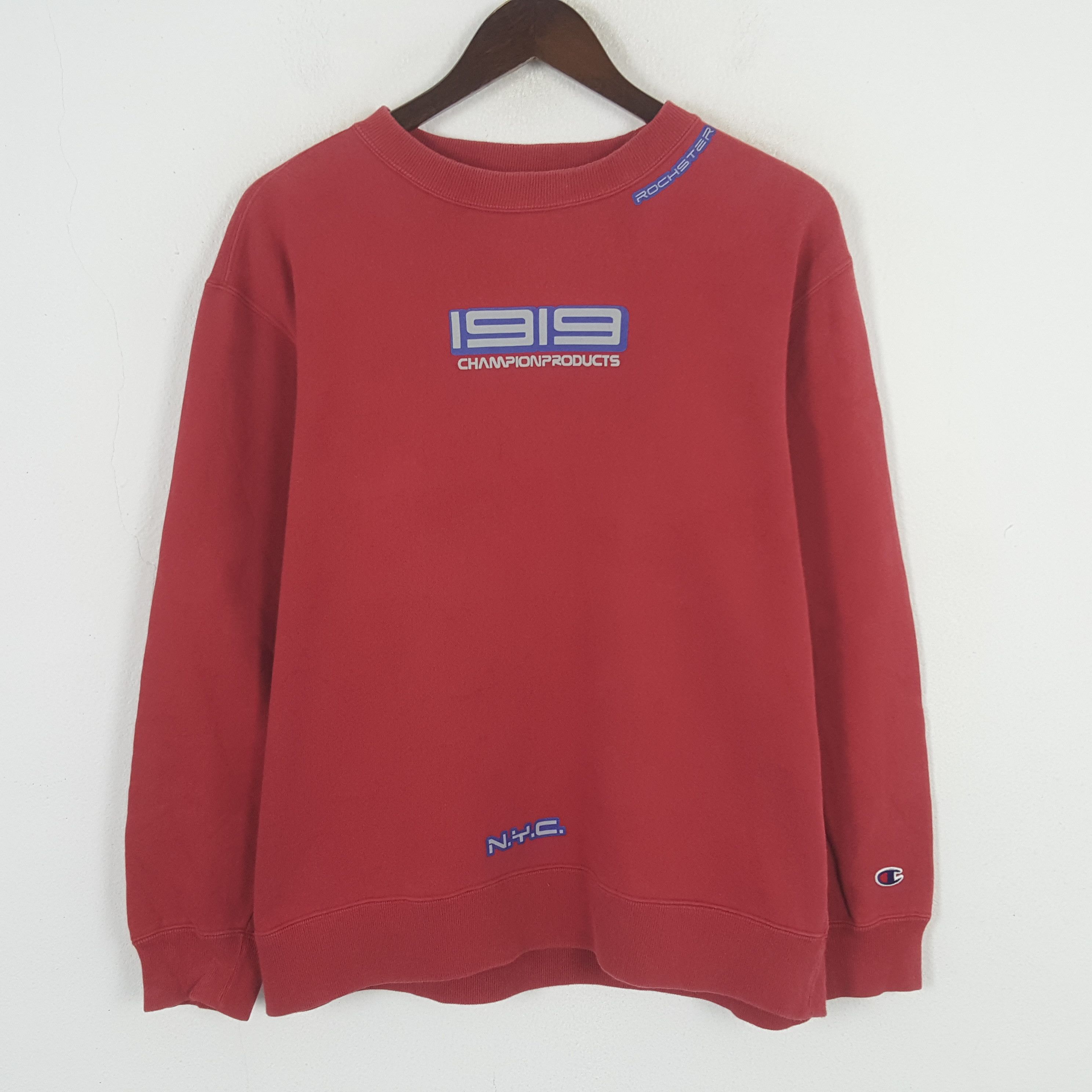 Champion × Japanese Brand × Vintage Vintage Champion x Custom Logo Ne-Net Japan Sweatshirt Size US L / EU 52-54 / 3 - 3 Thumbnail
