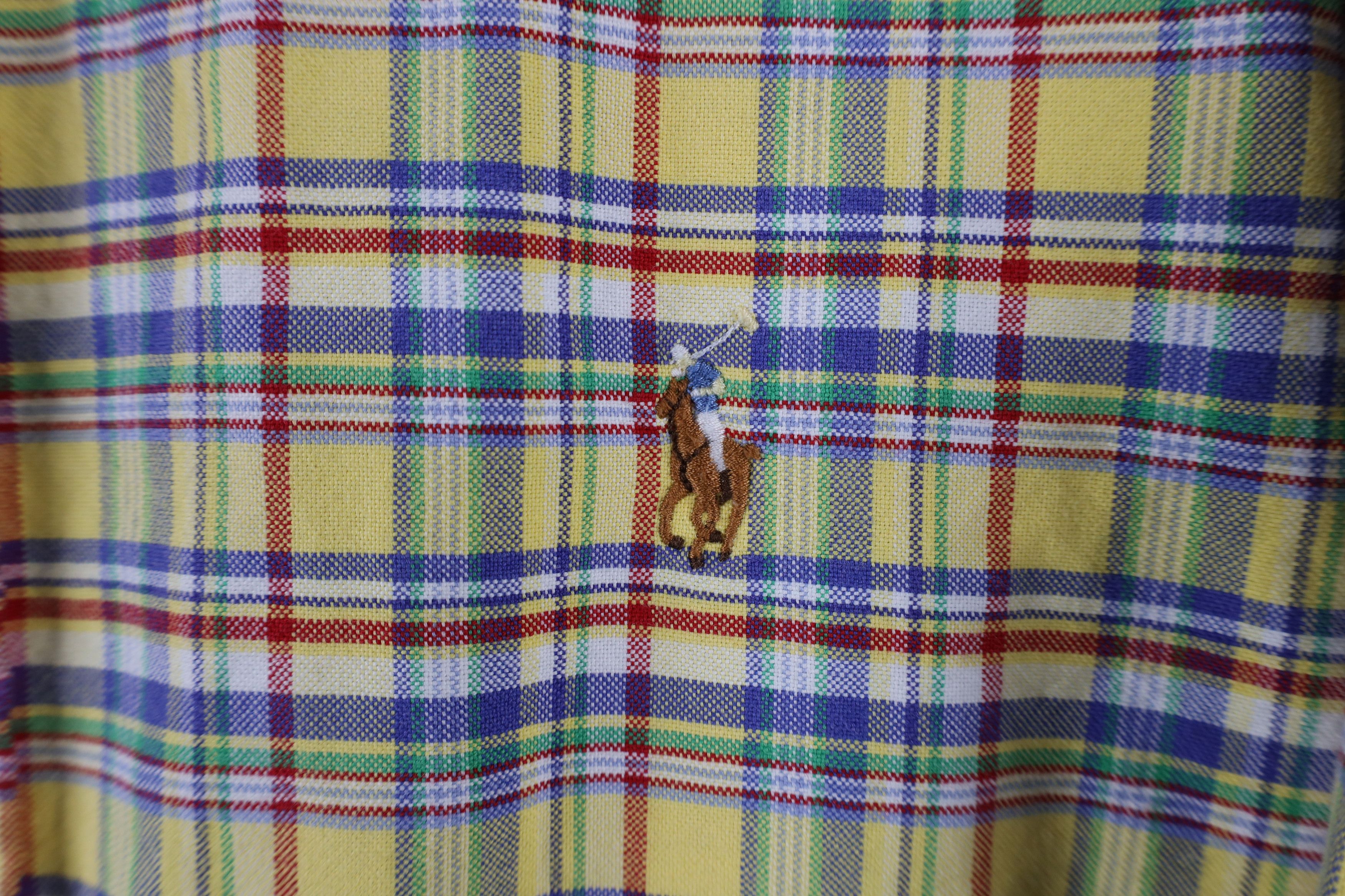 Polo Ralph Lauren Vintage Ralph Lauren Plaid Collared Button Down Shirt Cotton Size US L / EU 52-54 / 3 - 4 Thumbnail