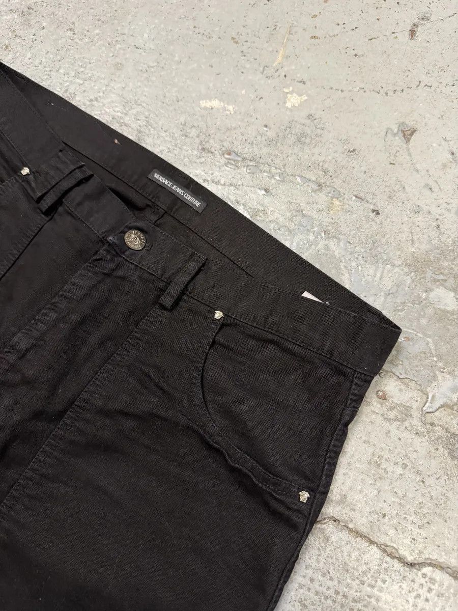 Versace AW2003 Versace Black Utility Cargo Pants Size US 33 - 8 Thumbnail