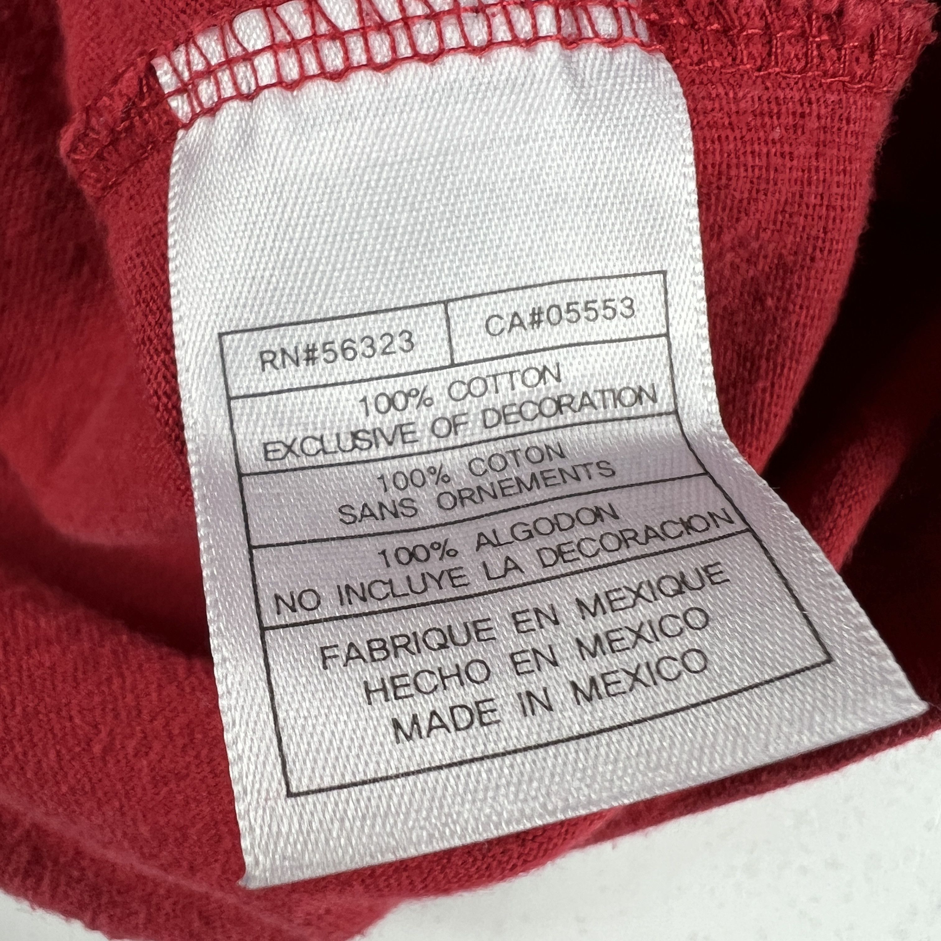 MLB × Nike Y2K Nike MLB Boston Red Sox Center Check Shirt Red Faded Tee Size US XL / EU 56 / 4 - 8 Thumbnail