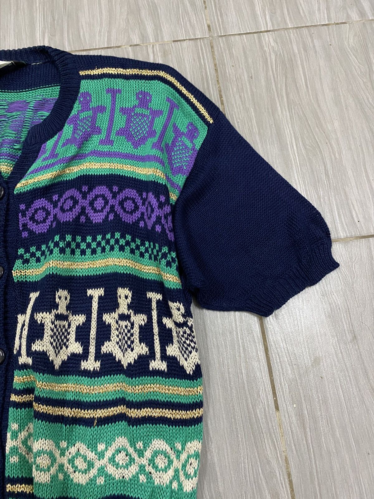 Vintage Vintage Donna Mizar Knitwear Size US L / EU 52-54 / 3 - 3 Thumbnail