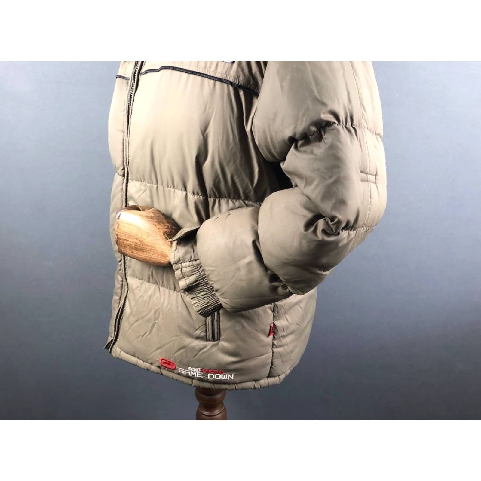 Ecko Unltd. Ecko Unltd. Jacket Mens Padded Nylon Brown Vintage Function Size S Long Sleeve Coat/Coat Style Size US S / EU 44-46 / 1 - 6 Thumbnail