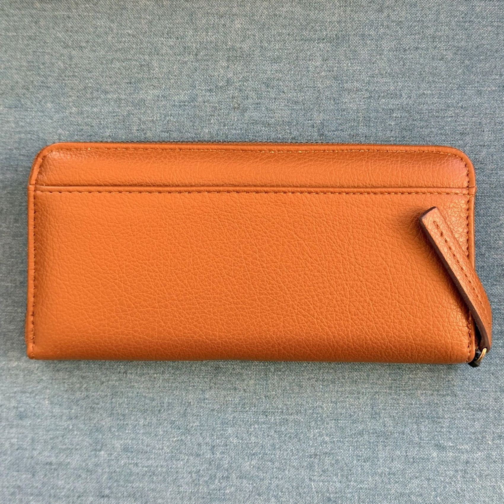 Lucky Brand Lucky Brand Wristlet Wallet Set Womens One Size Brown Leather Card Case Clover Size ONE SIZE - 5 Thumbnail