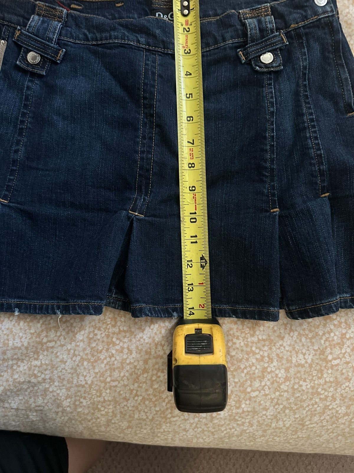 Dolce & Gabbana Dolce and Gabbana Denim Skirt Size 30" / US 8 / IT 44 - 12 Thumbnail