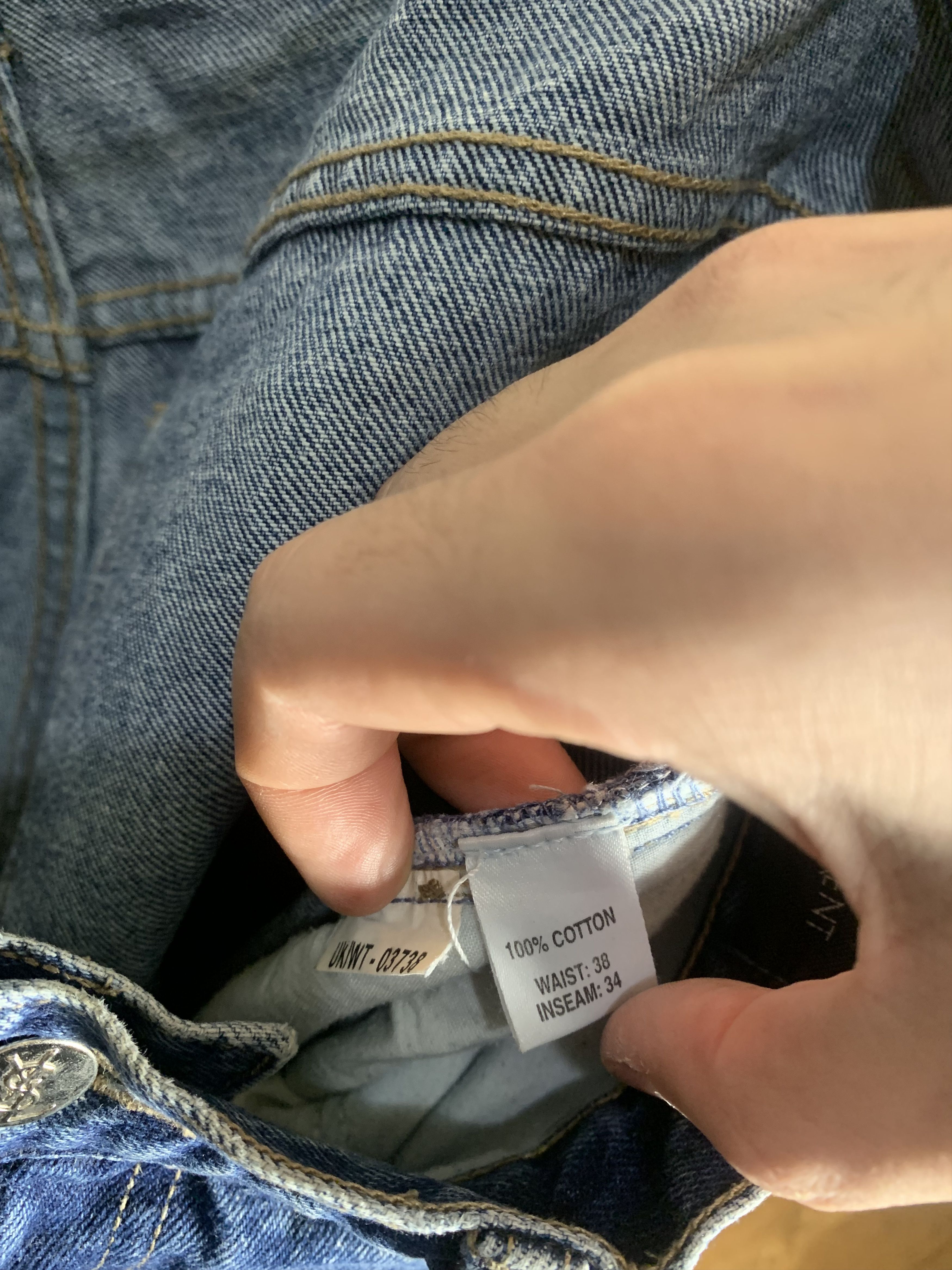 Saint Laurent Paris VINTAGE YVES SAINT LAURENT PARIS RETRO DENIM JEANS 90s Y2K Size US 38 / EU 54 - 7 Thumbnail