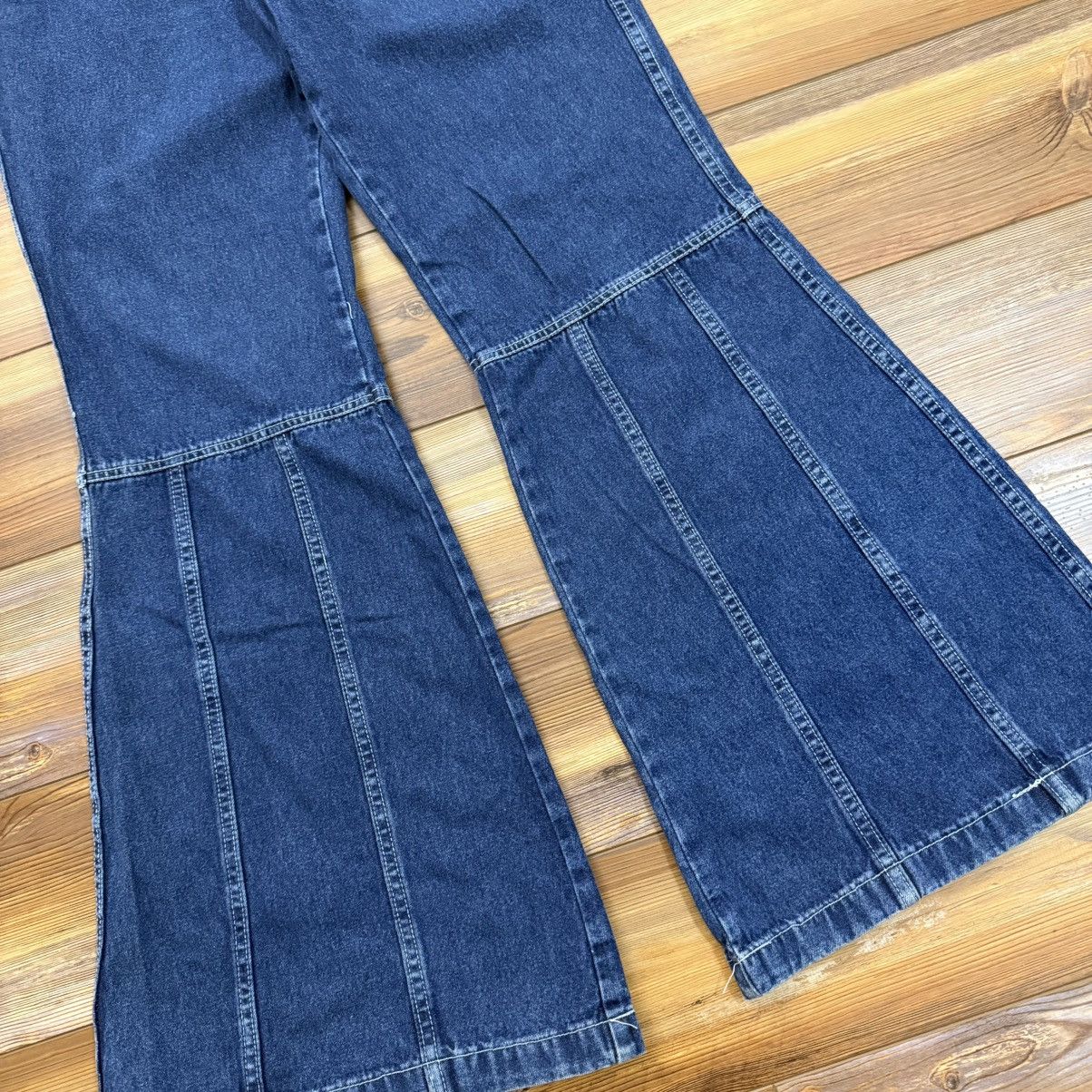 Other Vintage Kikwear Kikgirl Flare Bootcut Skate Denim Jeans Size 26" / US 2 / IT 38 - 3 Thumbnail