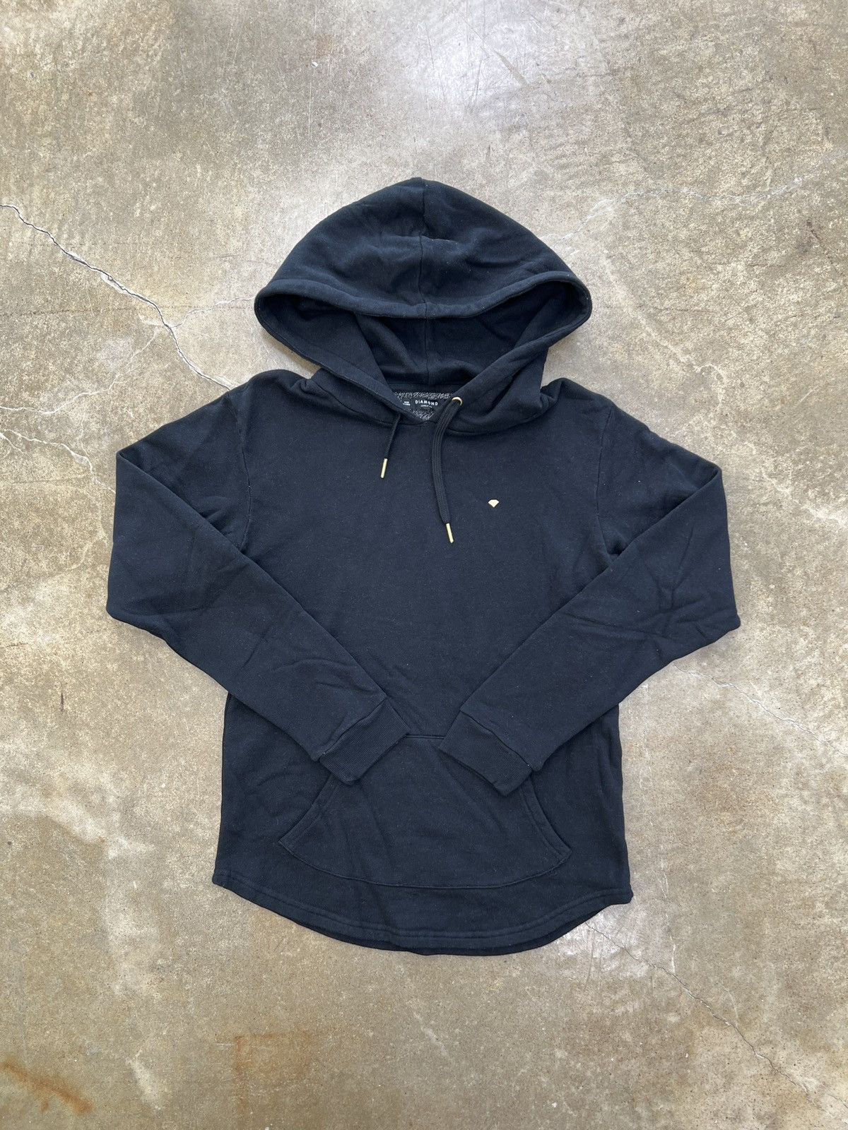 Diamond Supply Co. Diamond Supply Diamond Gold Emblem Hoodie Black Small Size US S / EU 44-46 / 1 - 2 Thumbnail