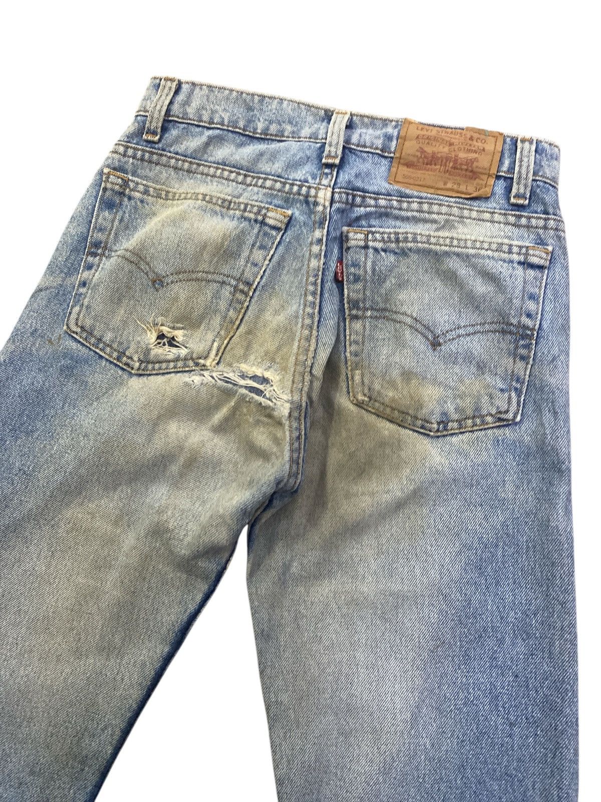 Levi's × Levi's Vintage Clothing × Vintage Vintage Levi’s USA 505 Distressed Denim Size US 28 / EU 44 - 4 Thumbnail