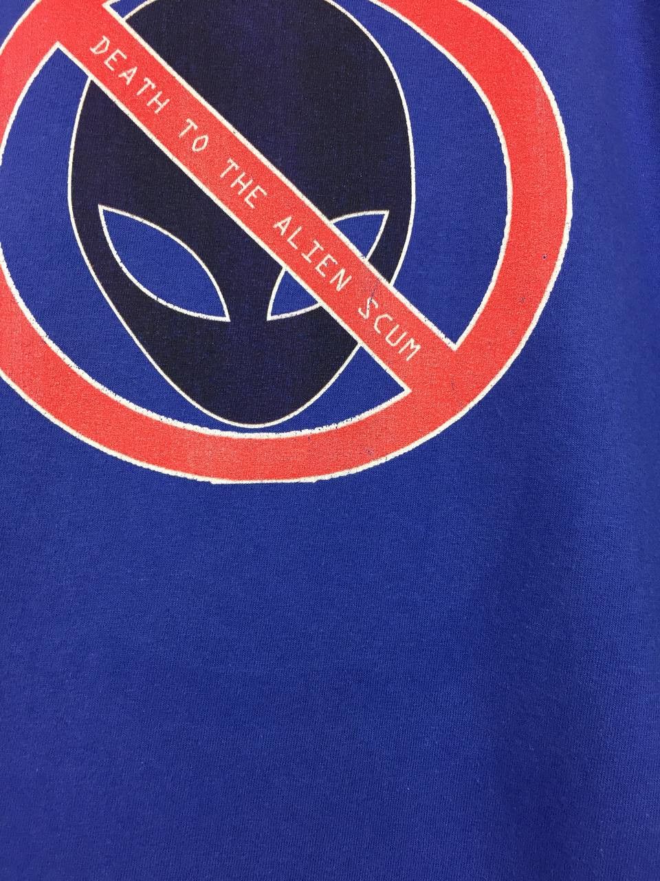 Vintage Mass Effect Video Game Humanity First Alien Scum Tee Size US L / EU 52-54 / 3 - 4 Thumbnail