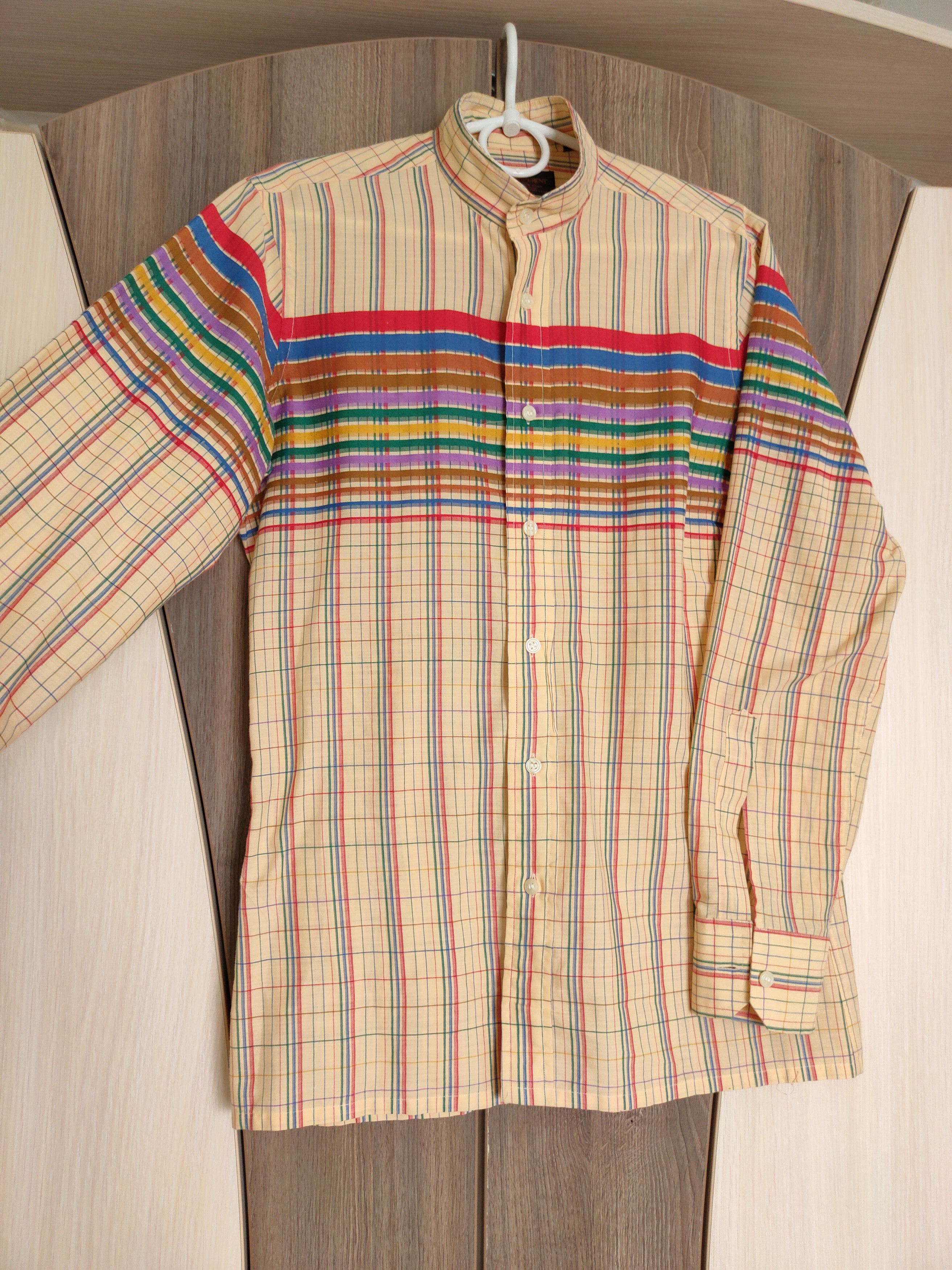 Saint Laurent Paris Vintage 90s Yves Sain Laurent Shirt Ysl Shirt Saint Laurent Size US S / EU 44-46 / 1 - 1 Thumbnail