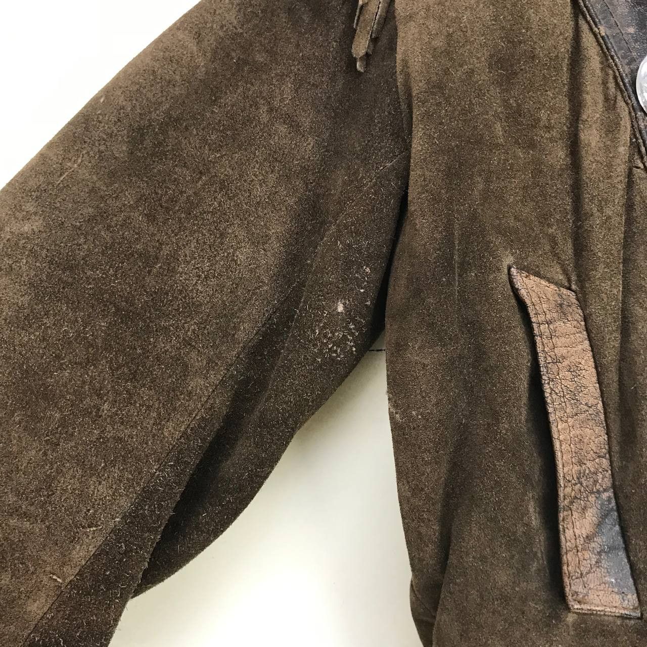 Cowboy Equipment × Vintage Rare🔥Force Leatherwear Cowboys Double Collar Leather Jacket Size US M / EU 48-50 / 2 - 20 Thumbnail