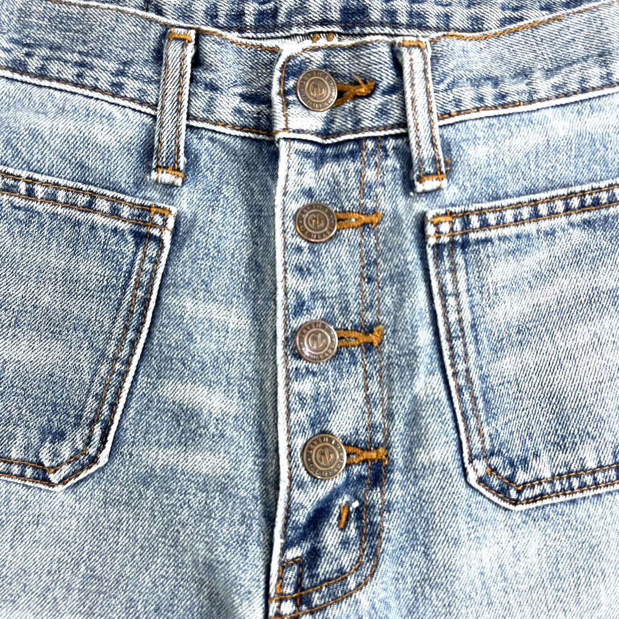 If Six Was Nine × Japanese Brand × Le Grande Bleu (L.G.B.) Y2k Georgia Love Bell Bottons Flared Jeans Bootcut Lgb Goa Size 28" / US 6 / IT 42 - 6 Thumbnail