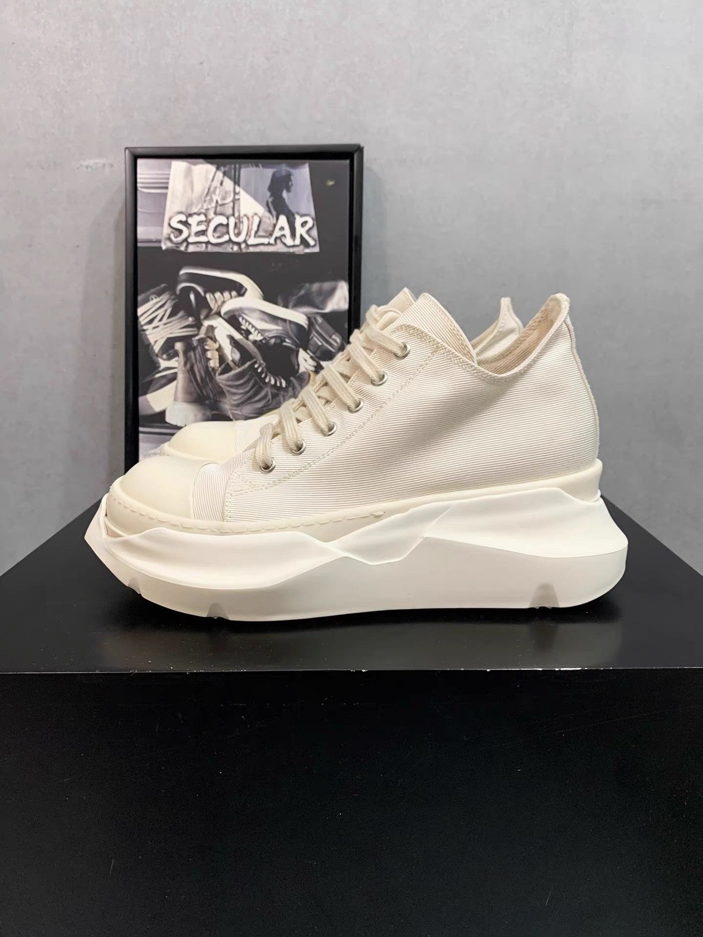 Rick Owens Rick Owens Thick Tank Sole Big Converse K34 Size US 6 / EU 39 - 2 Thumbnail