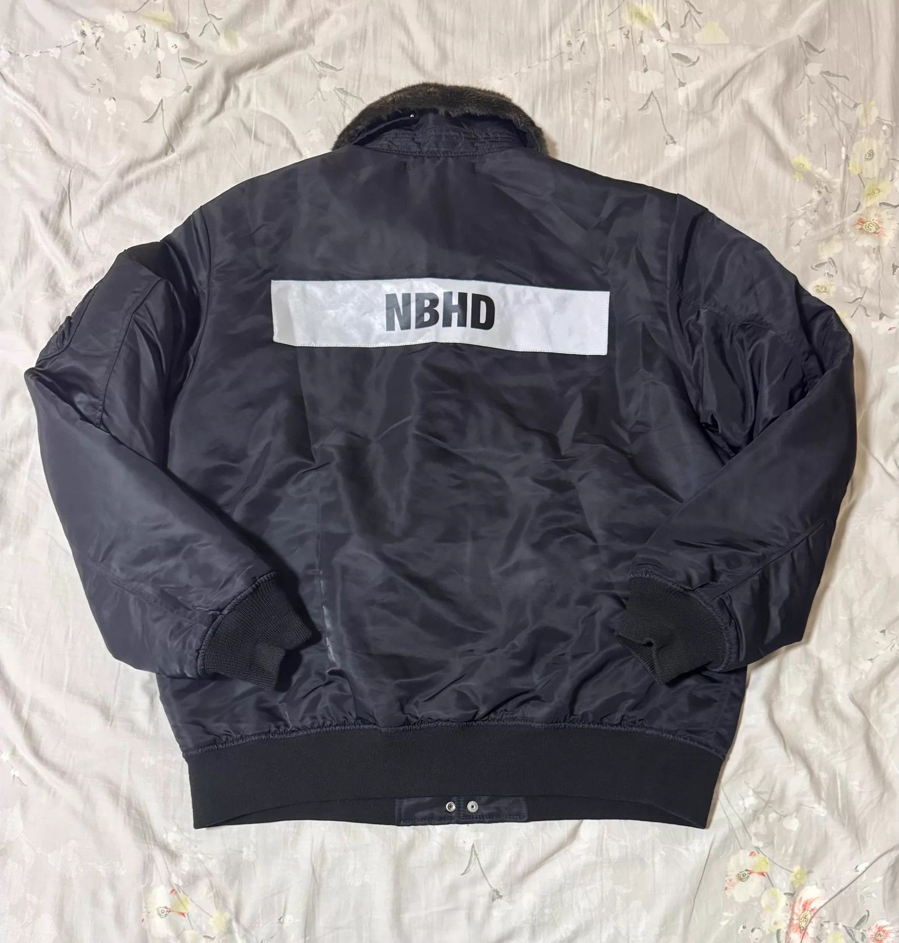 Neighborhood nhd 18aw tech fur-lined loose cotton jkt black XL Size US XL / EU 56 / 4 - 2 Thumbnail