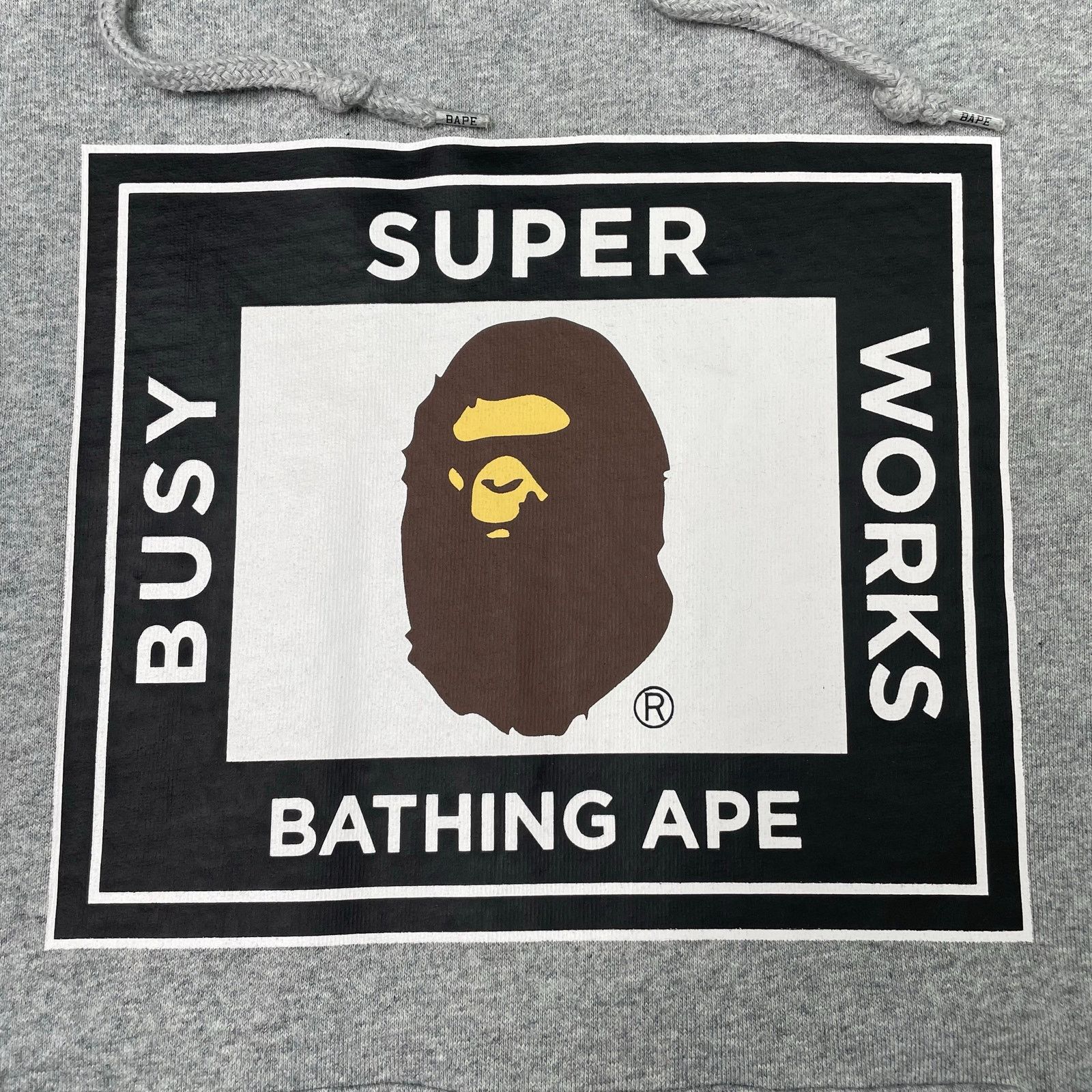 Bape BAPE Busy Super Works Pullover Hoodie Size US L / EU 52-54 / 3 - 3 Thumbnail