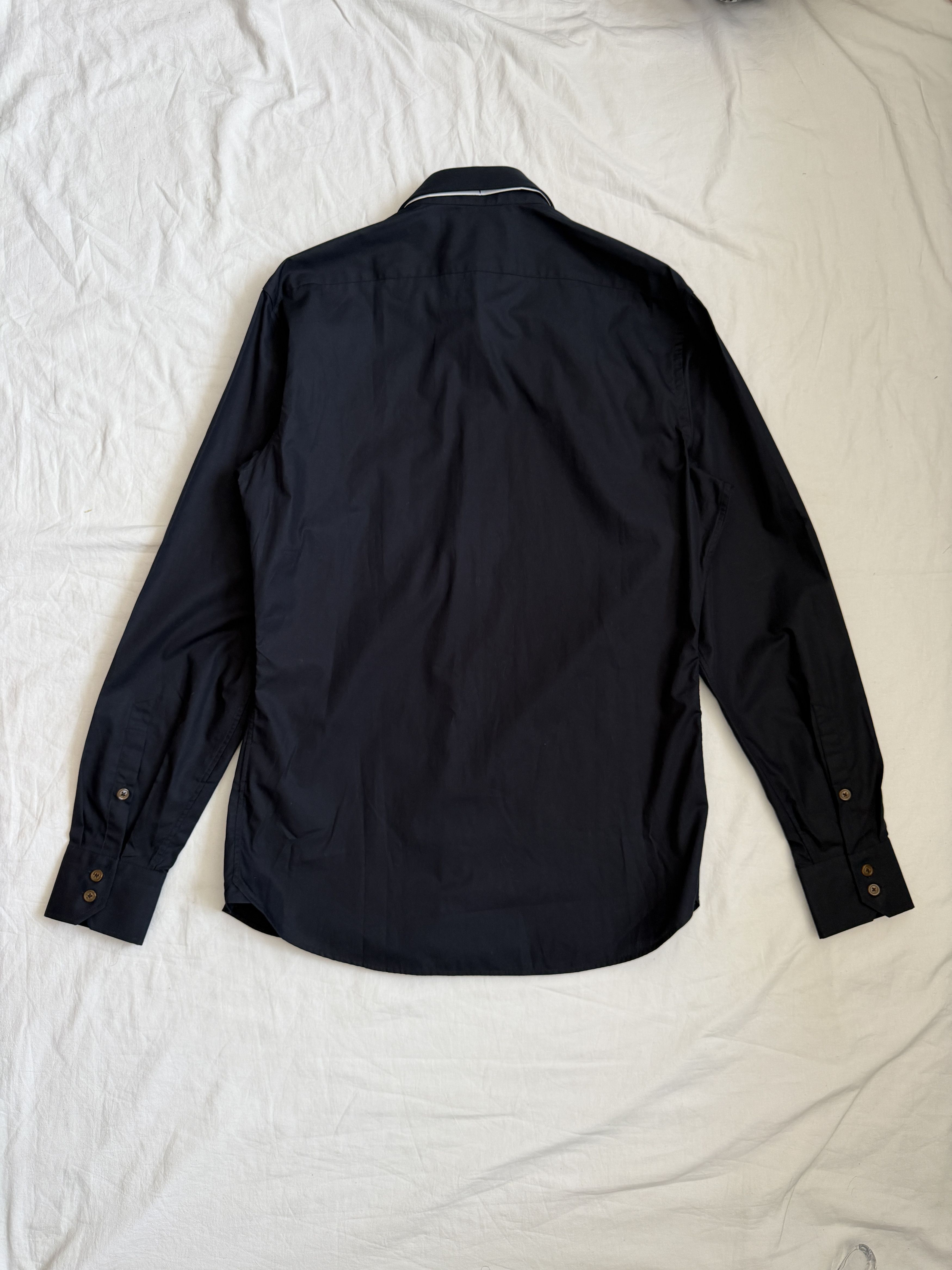 Vivienne Westwood Vivienne Westwood MAN Cotton Orb Embroidery Shirt Size US M / EU 48-50 / 2 - 2 Thumbnail