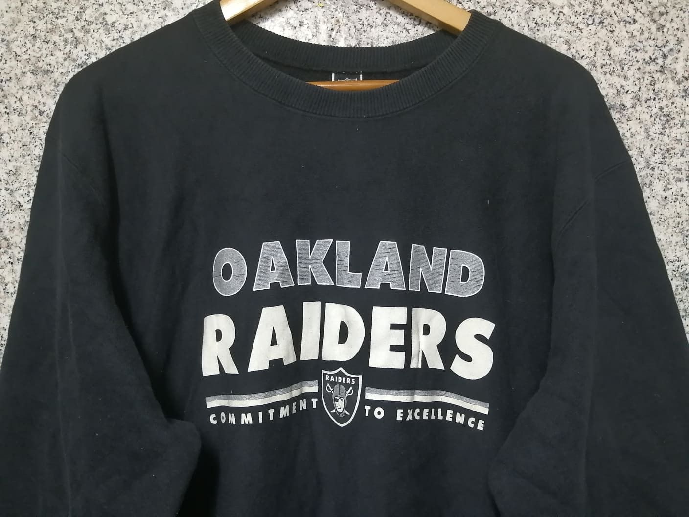 NFL × Vintage Vintage NFL Oakland Riders Big Logo Very Rare Size US L / EU 52-54 / 3 - 3 Thumbnail