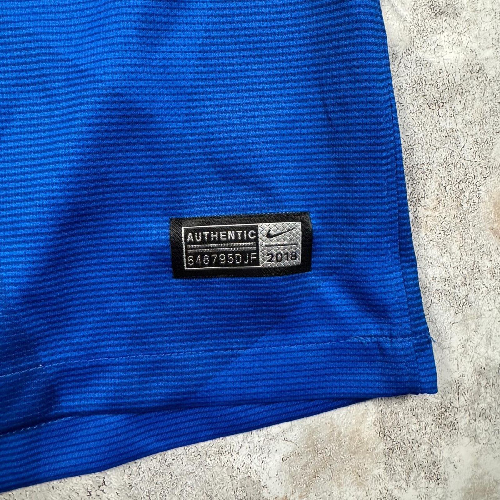 Nike 2018 Blue Nike Brazil Soccer Jersey – Size Medium Size US M / EU 48-50 / 2 - 7 Thumbnail