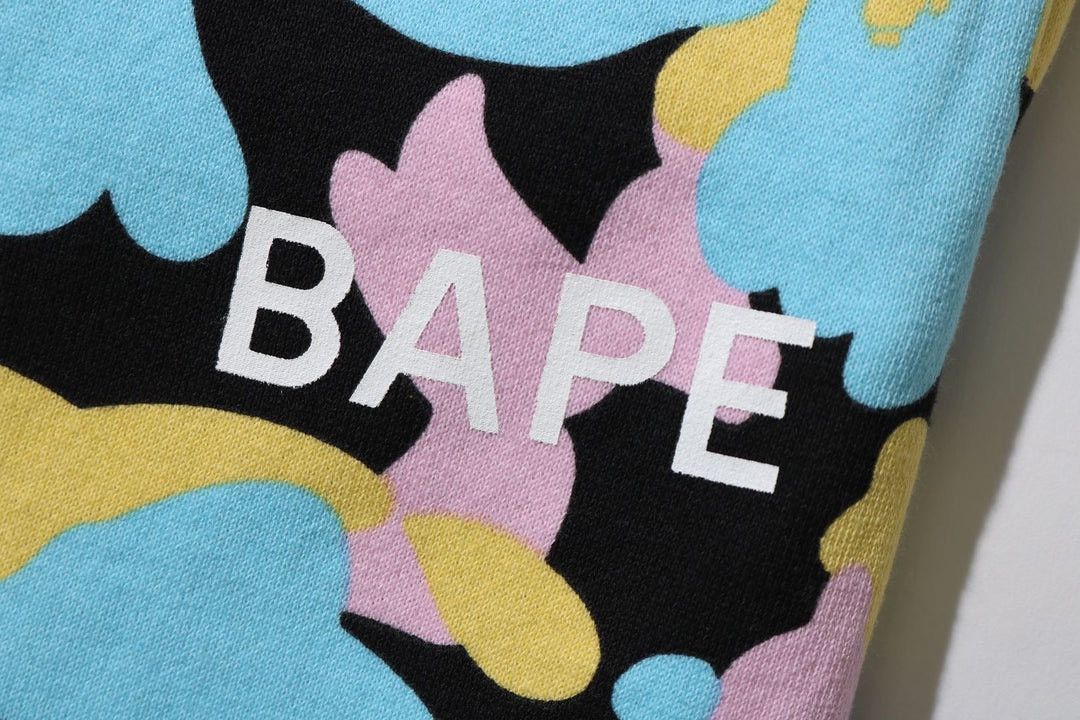 Bape DS! BAPE COTTON CANDY MULTI CAMO SWEAT PANTS Size US 28 / EU 44 - 3 Thumbnail