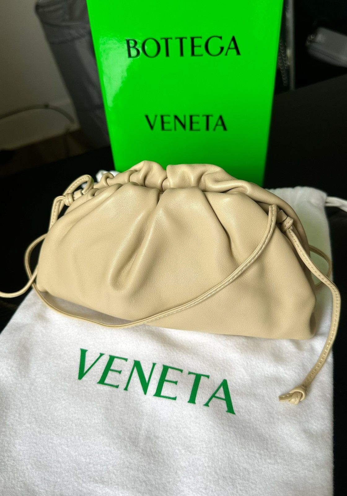 Bottega Veneta Bottega Veneta mini crossbody Pouch in butter color Size ONE SIZE - 1 Thumbnail