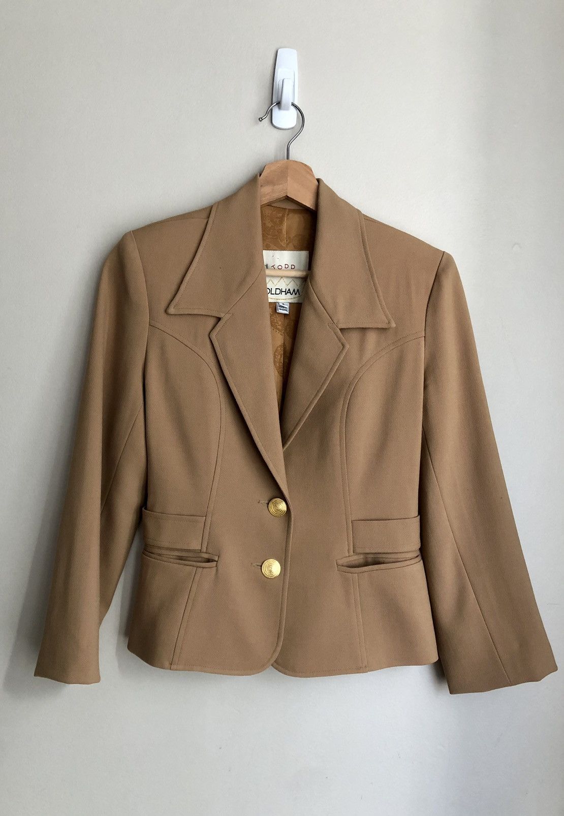 Todd Oldham Runway FW95 Wool/Silk Western Blazer Outerwear