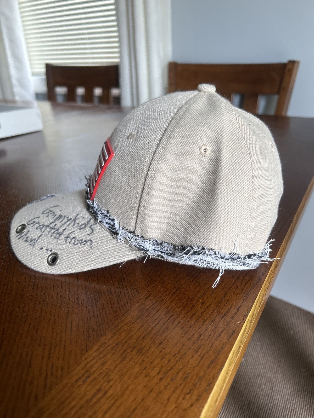 Grimykids Grimykids American Flag Custom Hat Size ONE SIZE - 3 Thumbnail