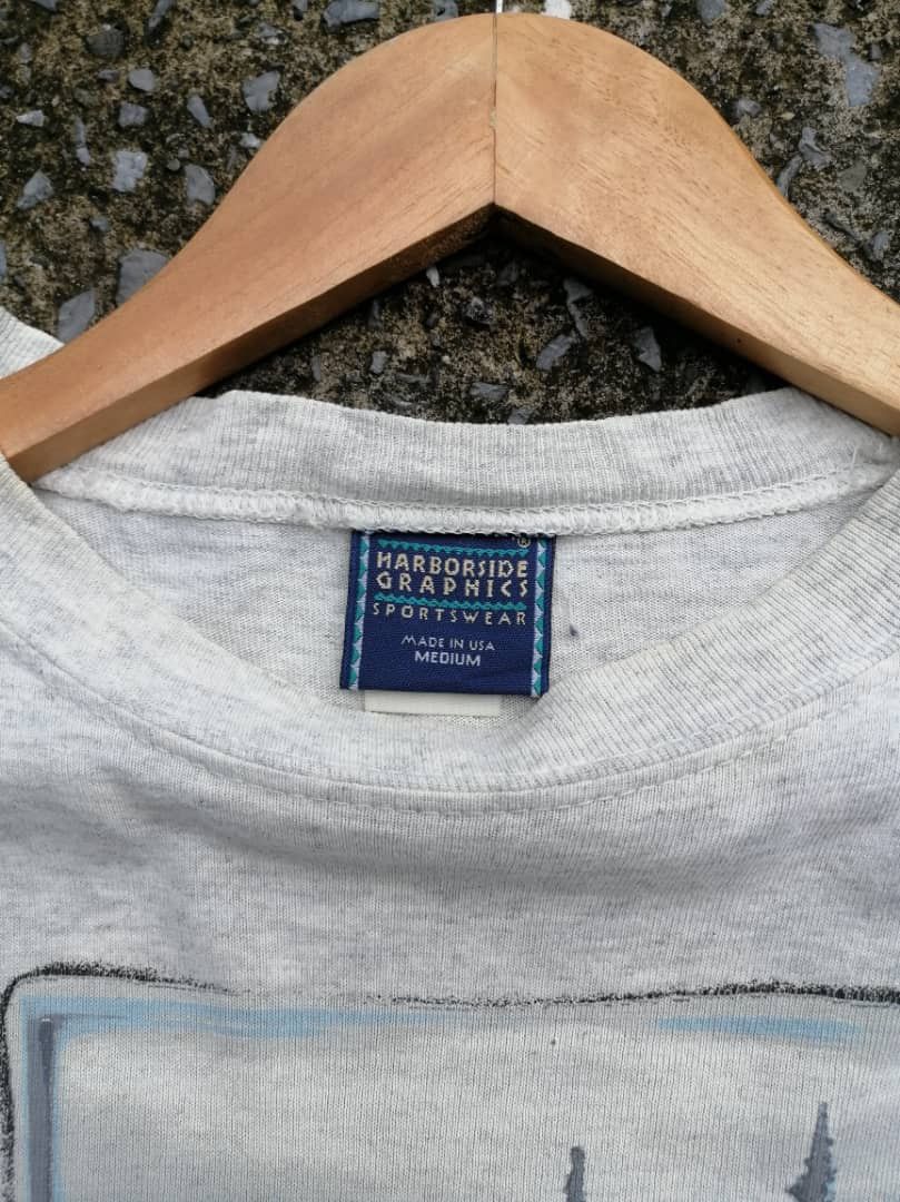 Other Vintage L. L. Bean Harborside Graphics Art Tee Size US M / EU 48-50 / 2 - 6 Thumbnail