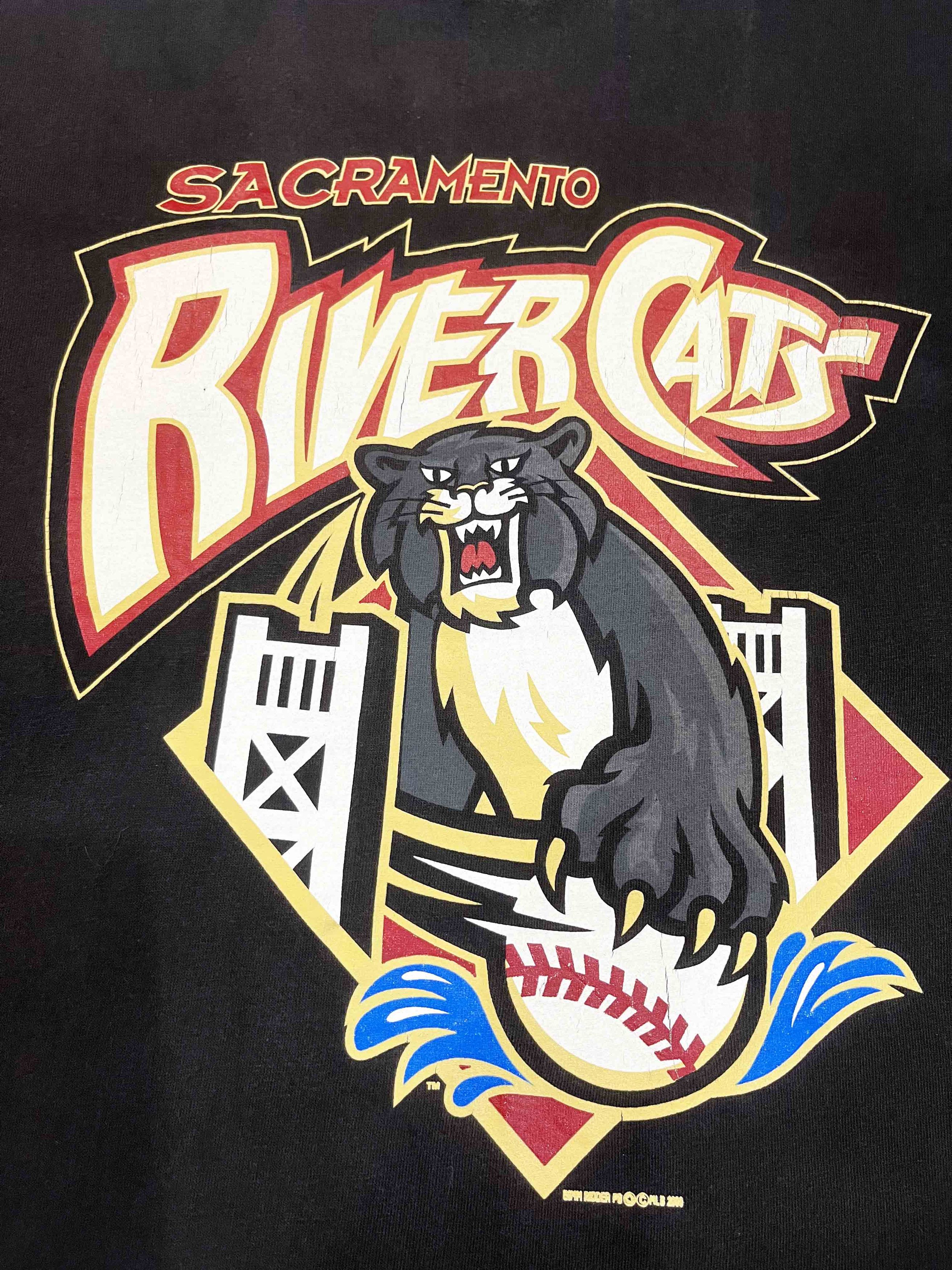 Vintage Vintage MiLB Sacramento River Cats Baseball T-Shirt Size US XL / EU 56 / 4 - 2 Thumbnail