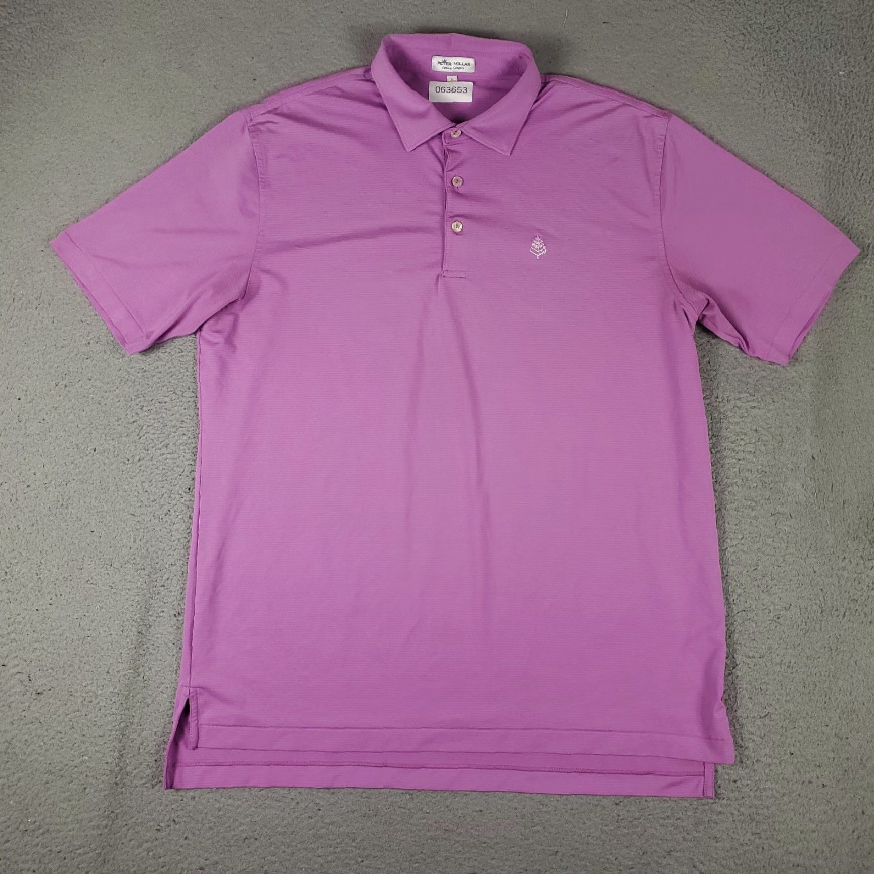 Peter Millar Peter Millar Polo Shirt Mens Large Pink Stripe Summer Comfort Golf Short Sleeve Size US L / EU 52-54 / 3 - 2 Thumbnail