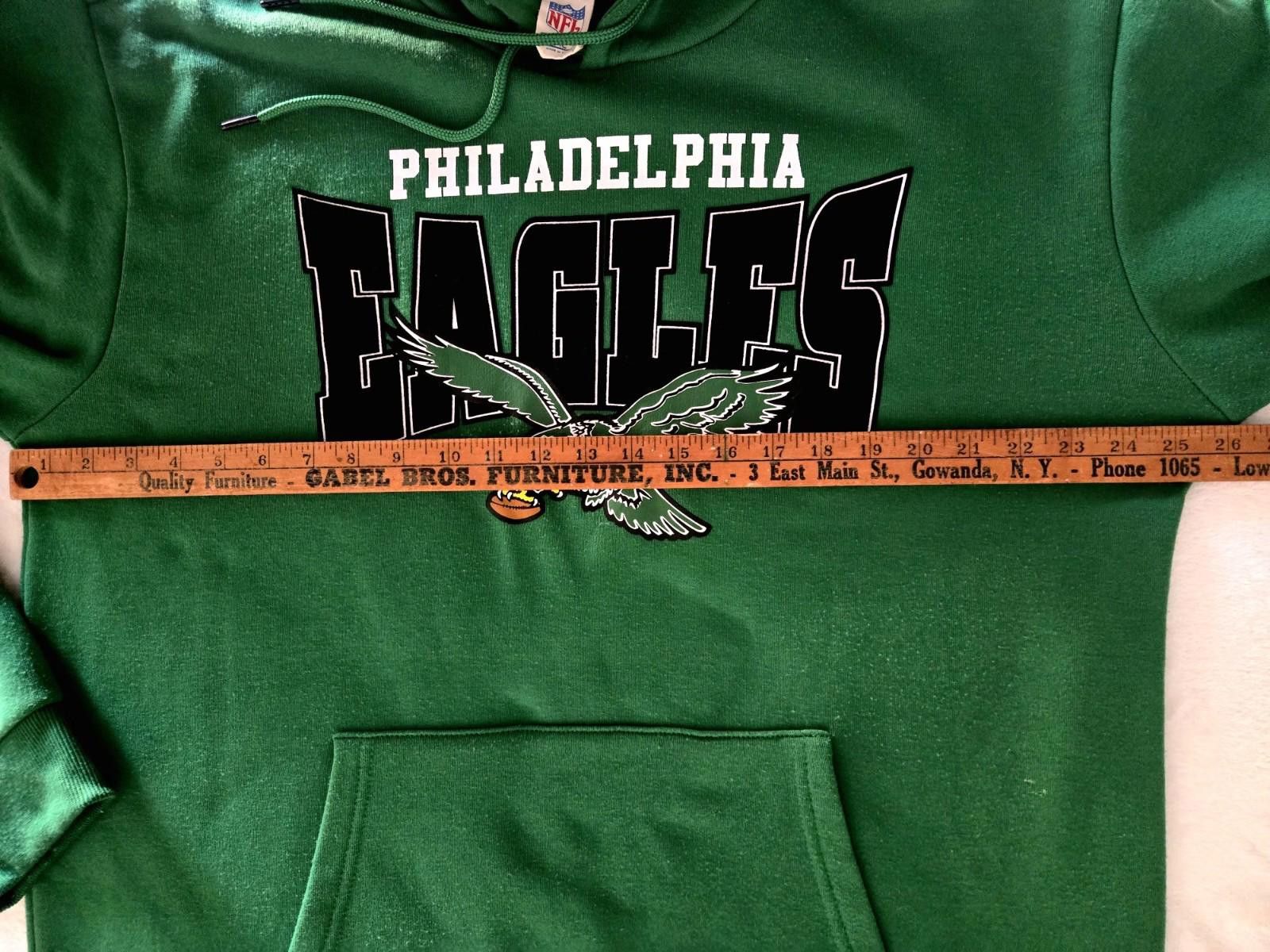 NFL Philadelphia Eagles Throwback NFL Hoodie Sweatshirt Men's XL Size US XL / EU 56 / 4 - 7 Thumbnail