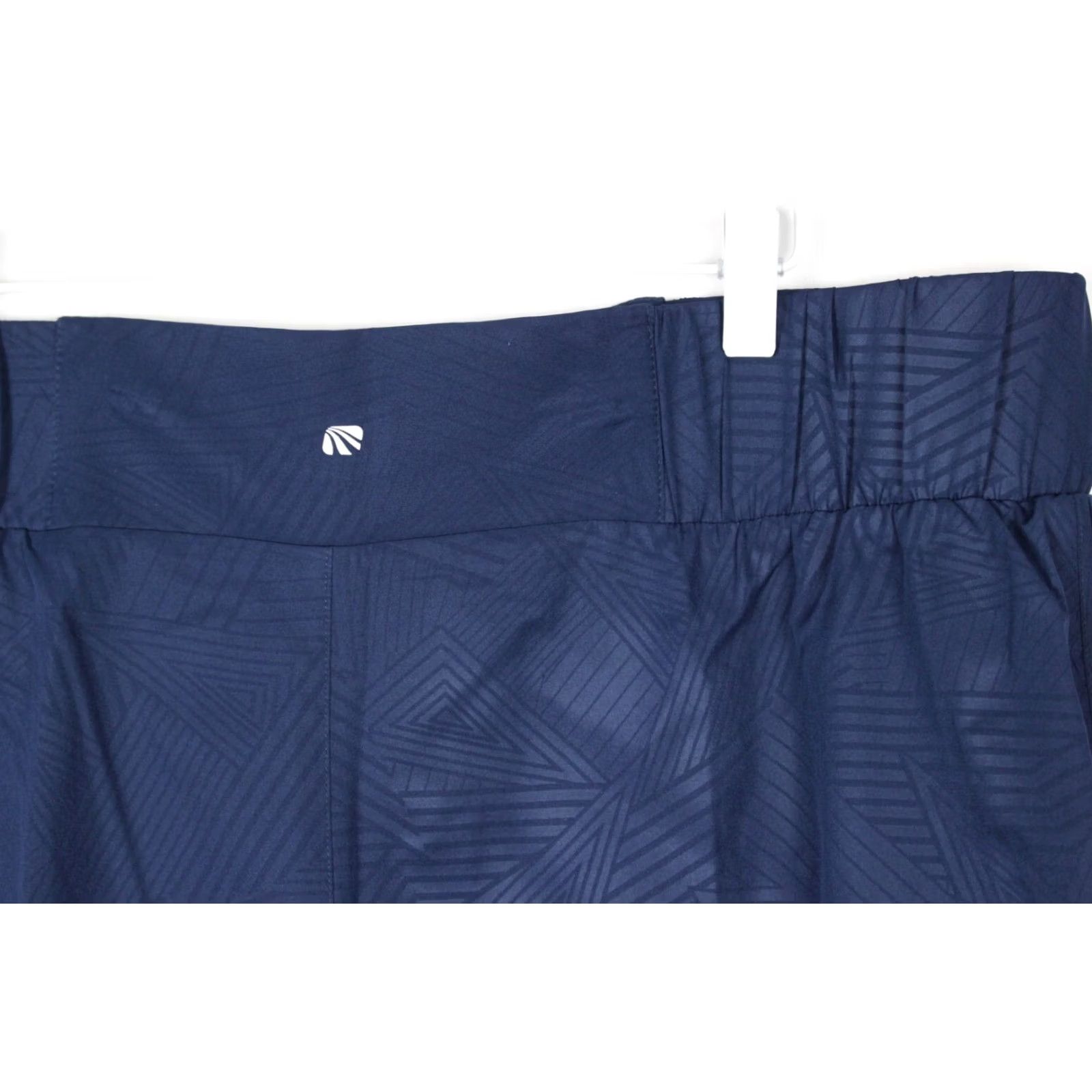 Vintage Marika Women's Kylie Shorts 3 inch XXL Naval Academy Diamond Crossing Blue Size 40" / US 18 - 3 Thumbnail
